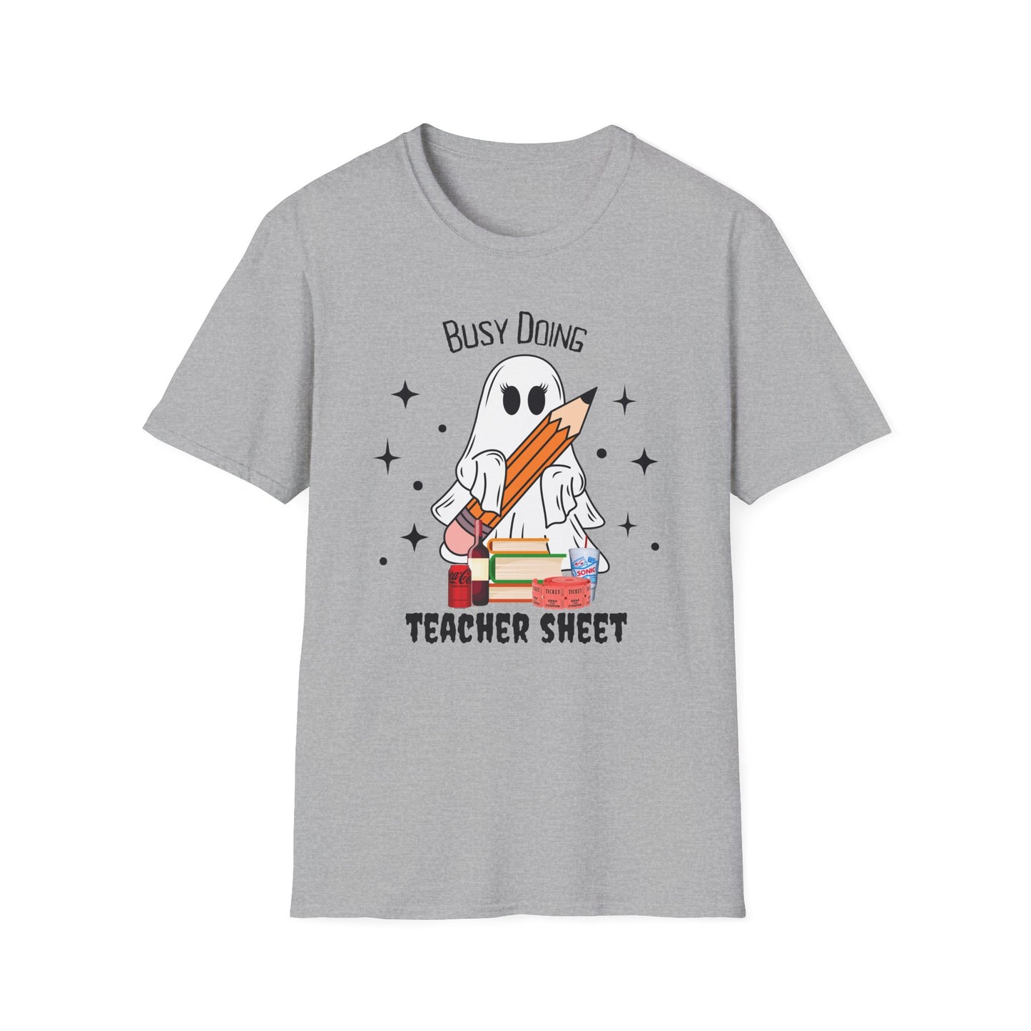 K's Teacher Sheet - Unisex Softstyle T-Shirt