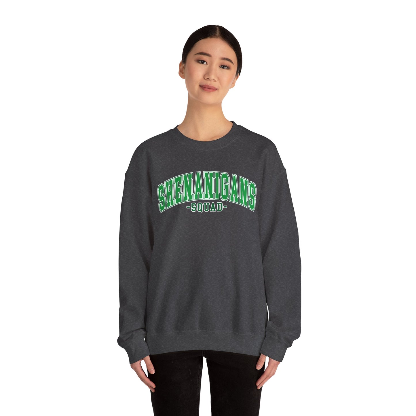 Shenanigans Squad Crewneck Sweatshirt - Fun Unisex Heavy Blend Style