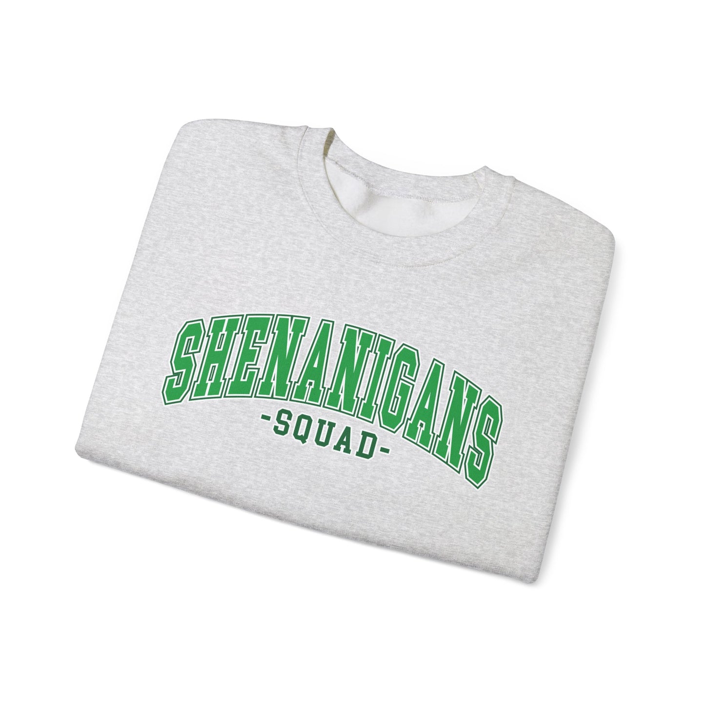 Shenanigans Squad Crewneck Sweatshirt - Fun Unisex Heavy Blend Style