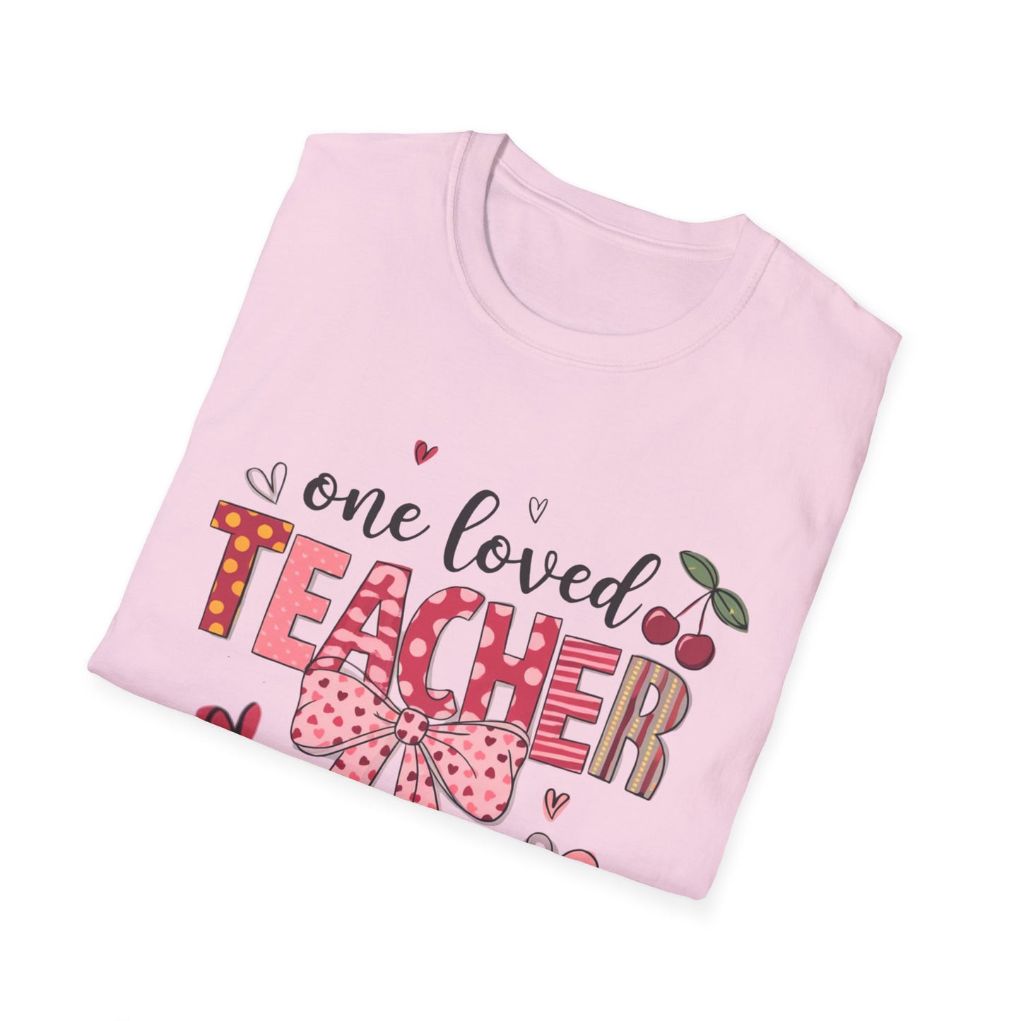One Loved Teacher - Unisex Softstyle T-Shirt
