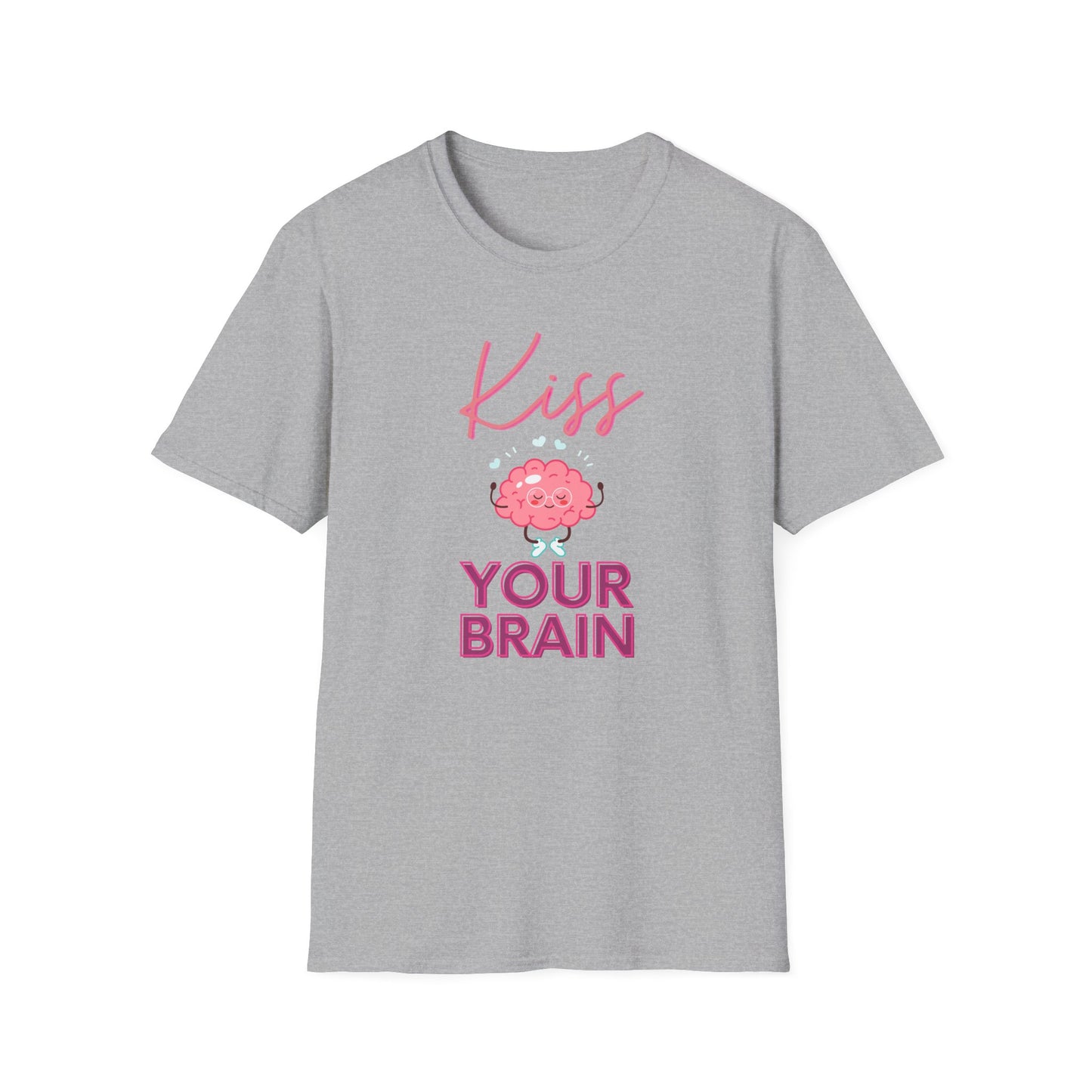 Kiss Your Brain - Unisex Softstyle T-Shirt