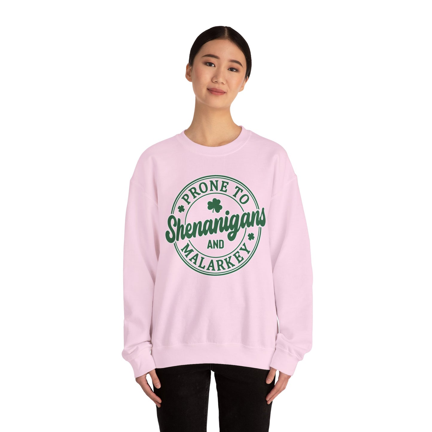 St. Patrick's Day Shenanigans and Malarkey - Crewneck Sweatshirt