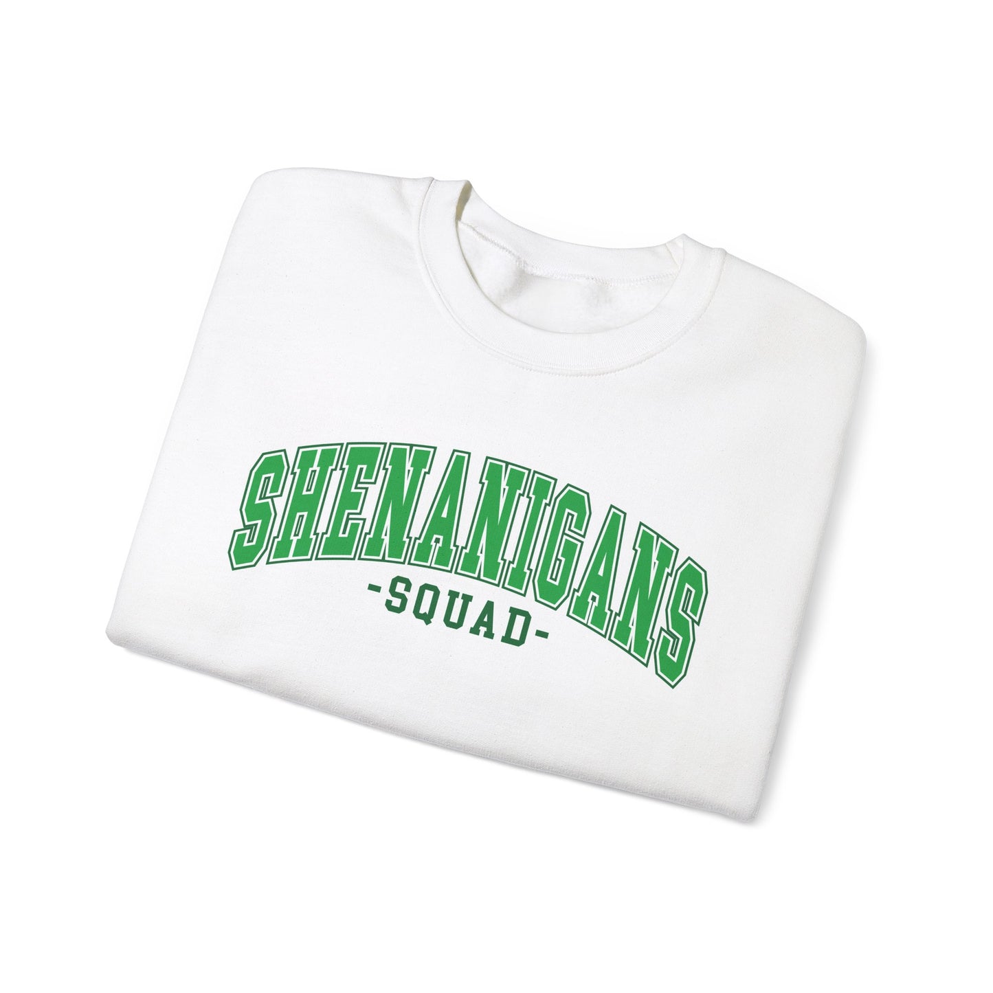 Shenanigans Squad Crewneck Sweatshirt - Fun Unisex Heavy Blend Style