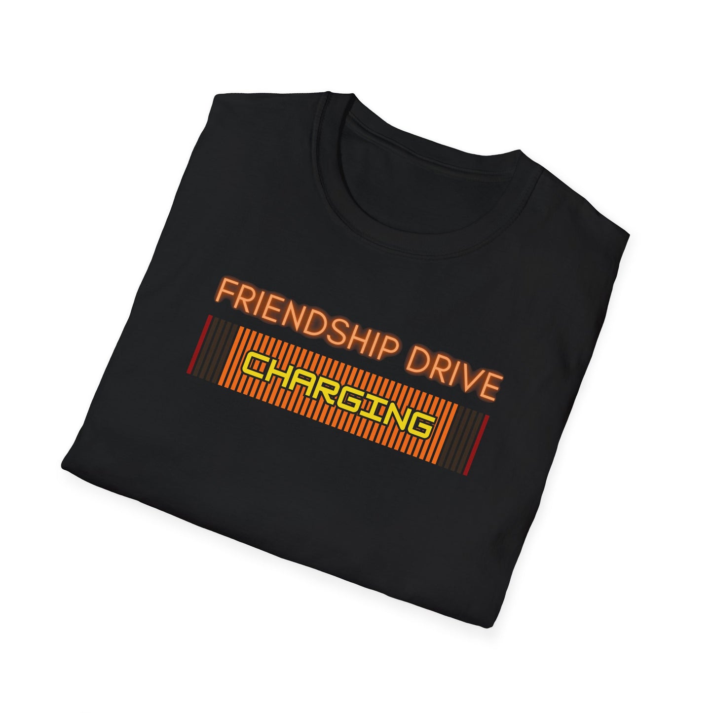 Friendship Drive Charging - Unisex Softstyle T-Shirt
