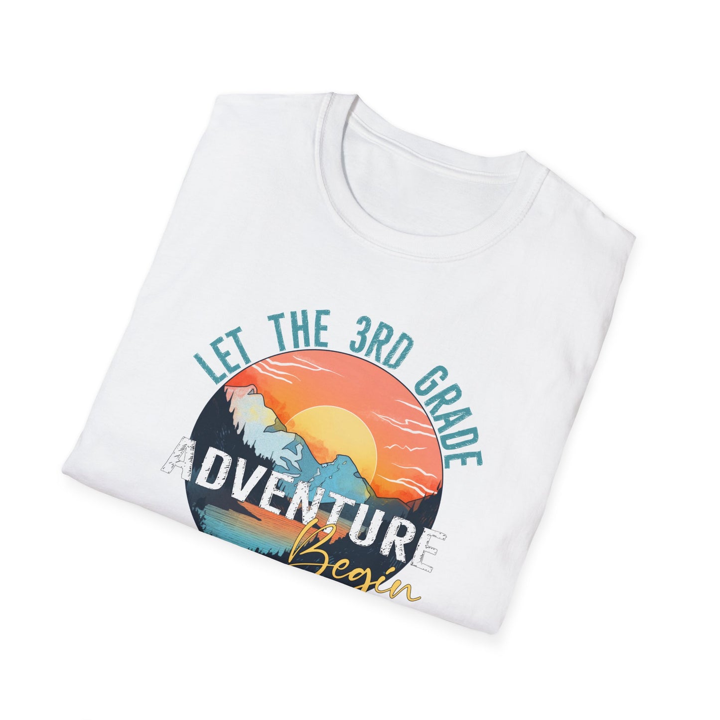 3rd Grade Adventure - Unisex Softstyle T-Shirt
