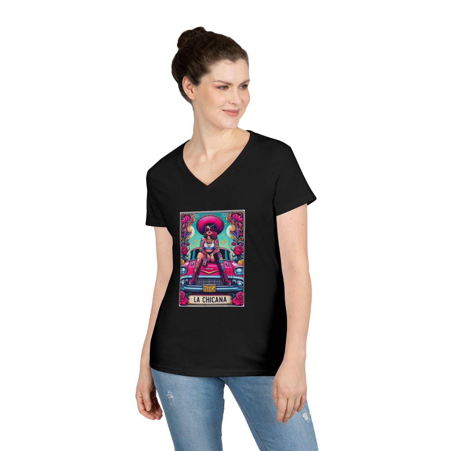 Donna - Ladies' V-Neck T-Shirt
