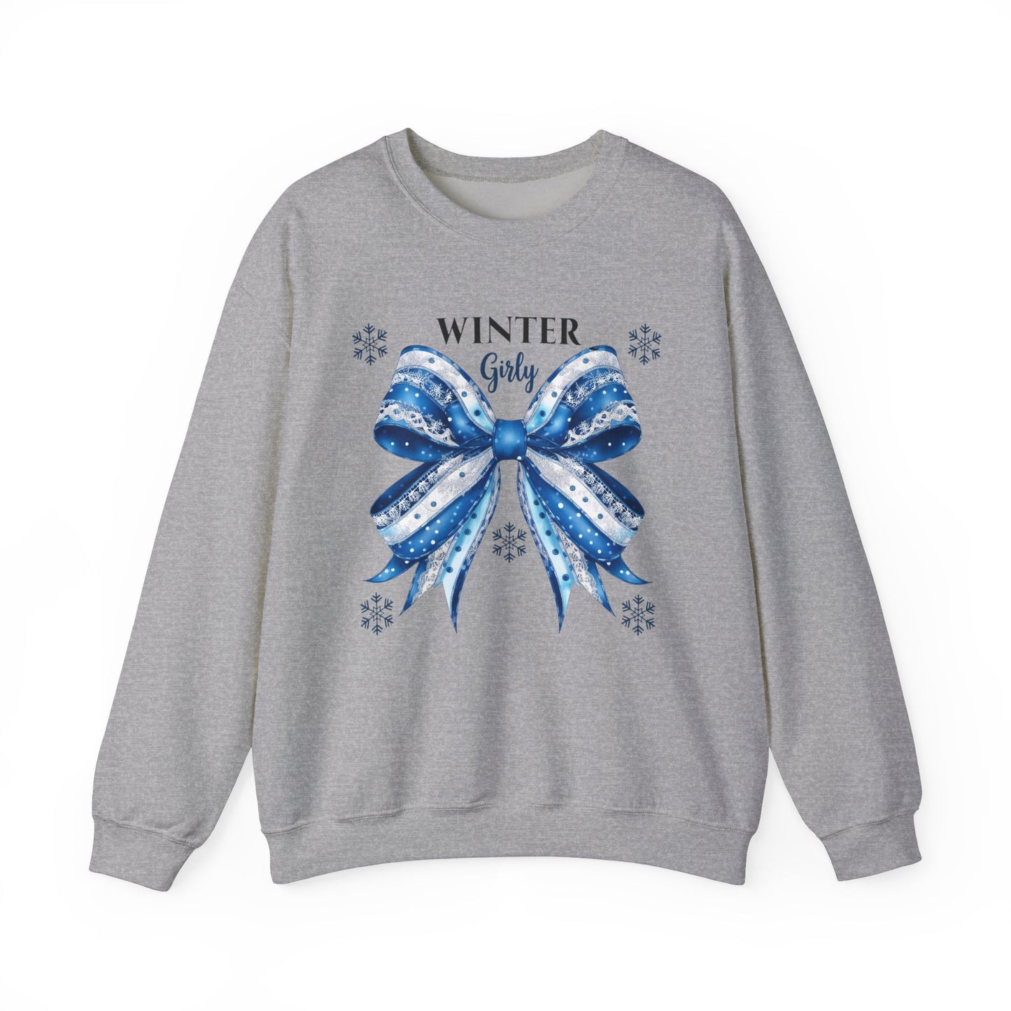 Winter Girly - Unisex Heavy Blend™ Crewneck Sweatshirt