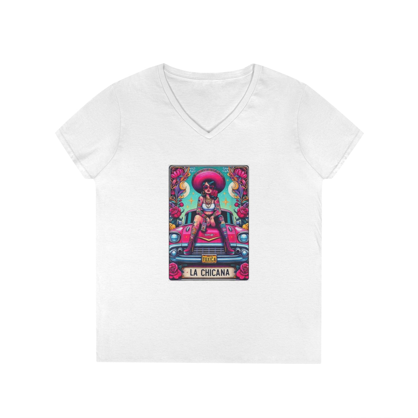 Donna - Ladies' V-Neck T-Shirt