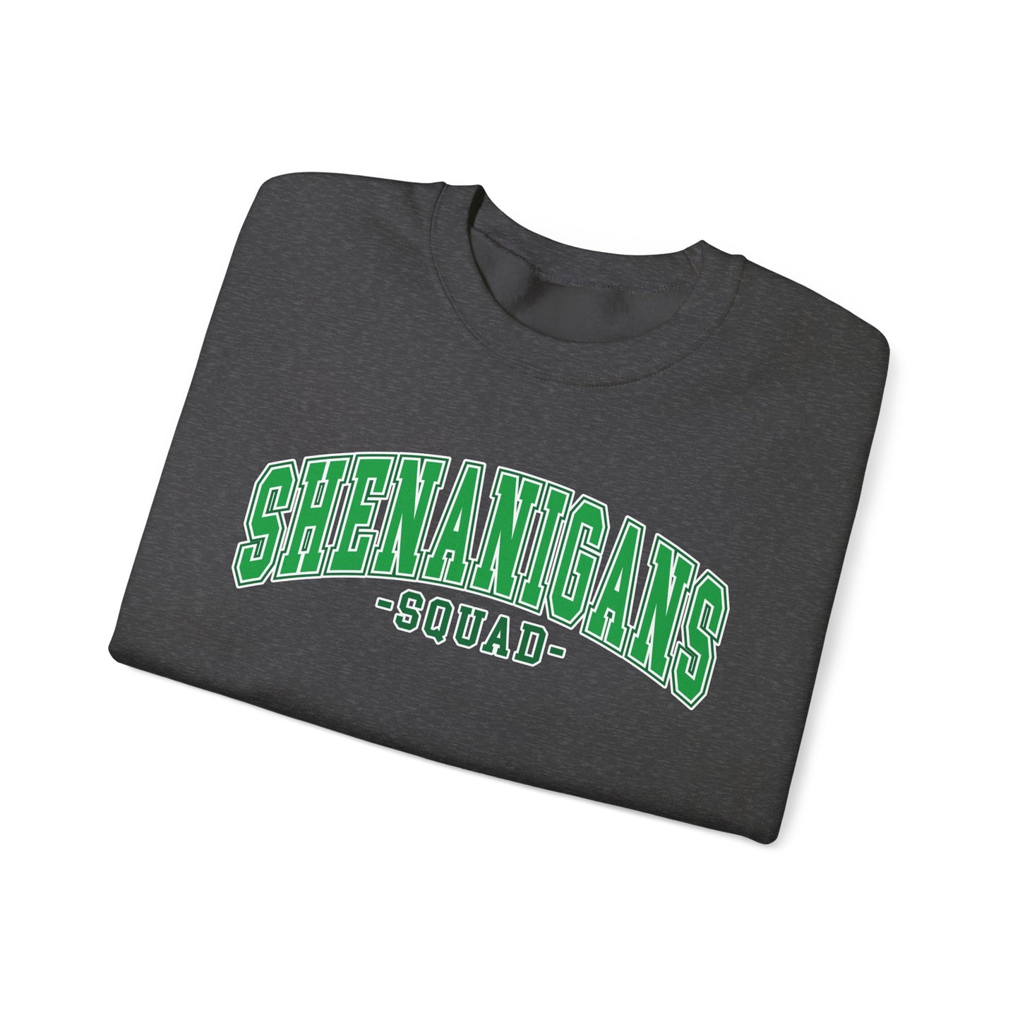Shenanigans Squad Crewneck Sweatshirt - Fun Unisex Heavy Blend Style