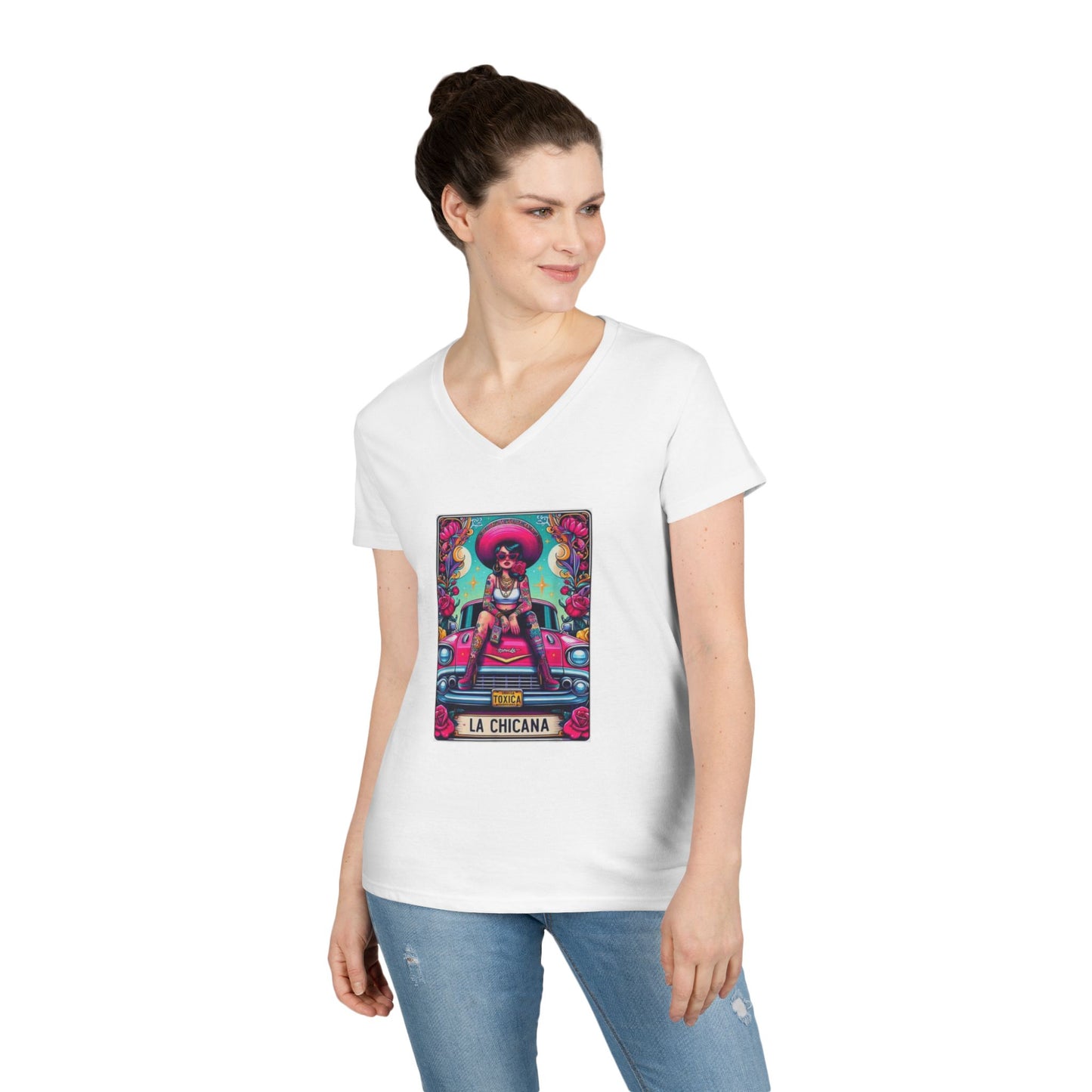 Donna - Ladies' V-Neck T-Shirt