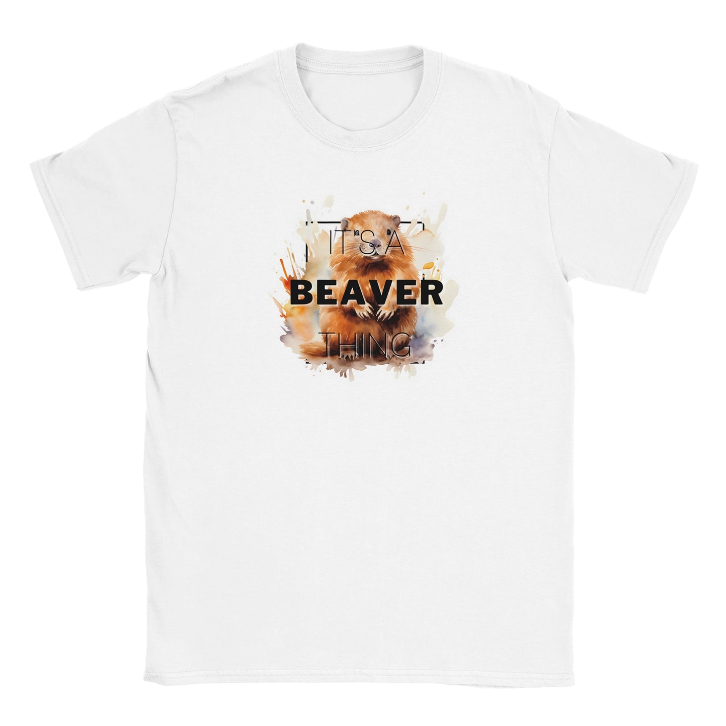 White Beaver - Classic Unisex Crewneck T-shirt