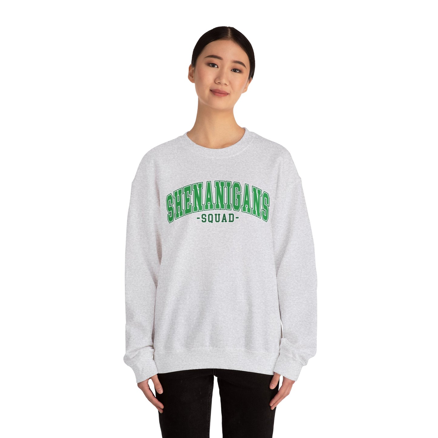 Shenanigans Squad Crewneck Sweatshirt - Fun Unisex Heavy Blend Style