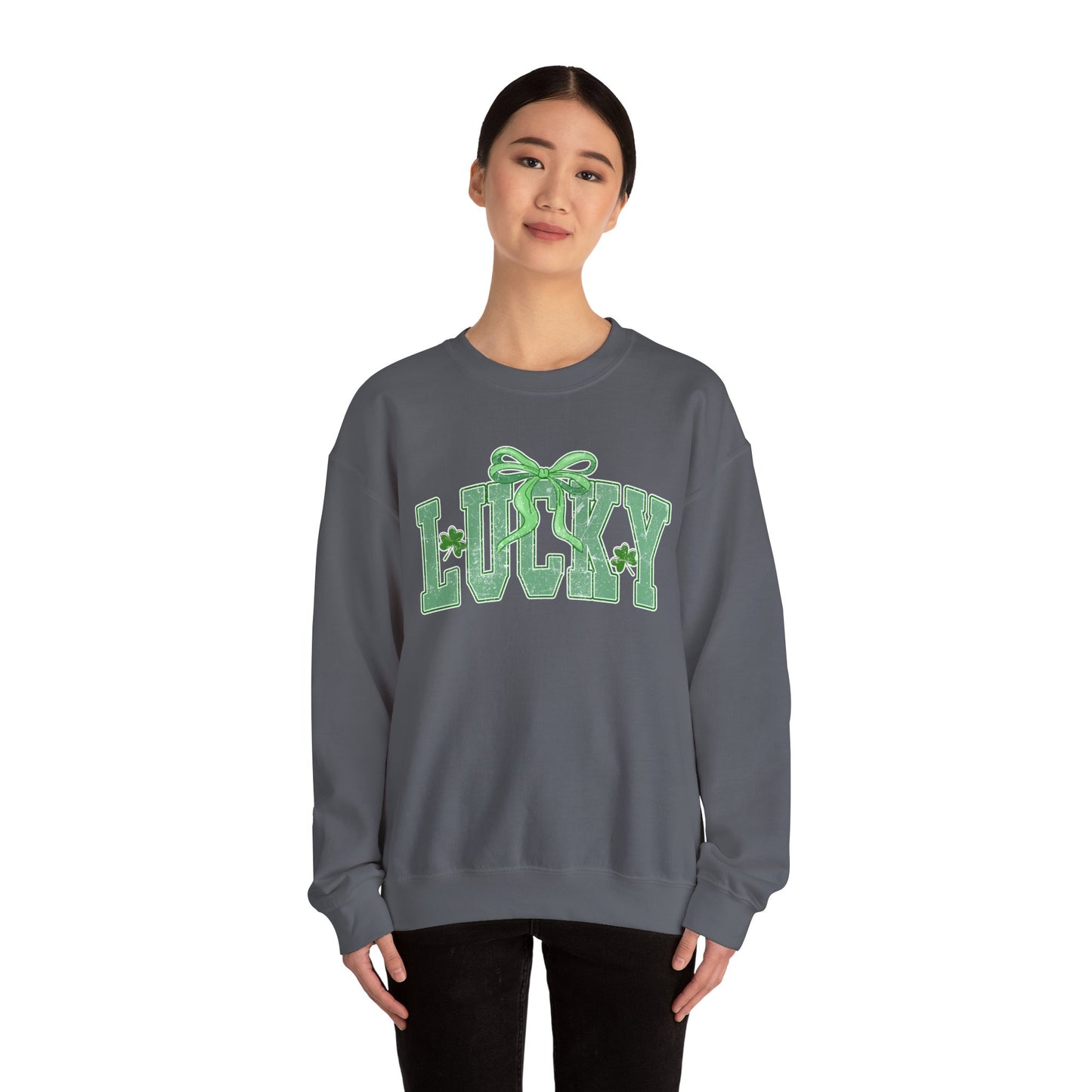 Lucky Charm Unisex Crewneck Sweatshirt for St. Patrick's Day