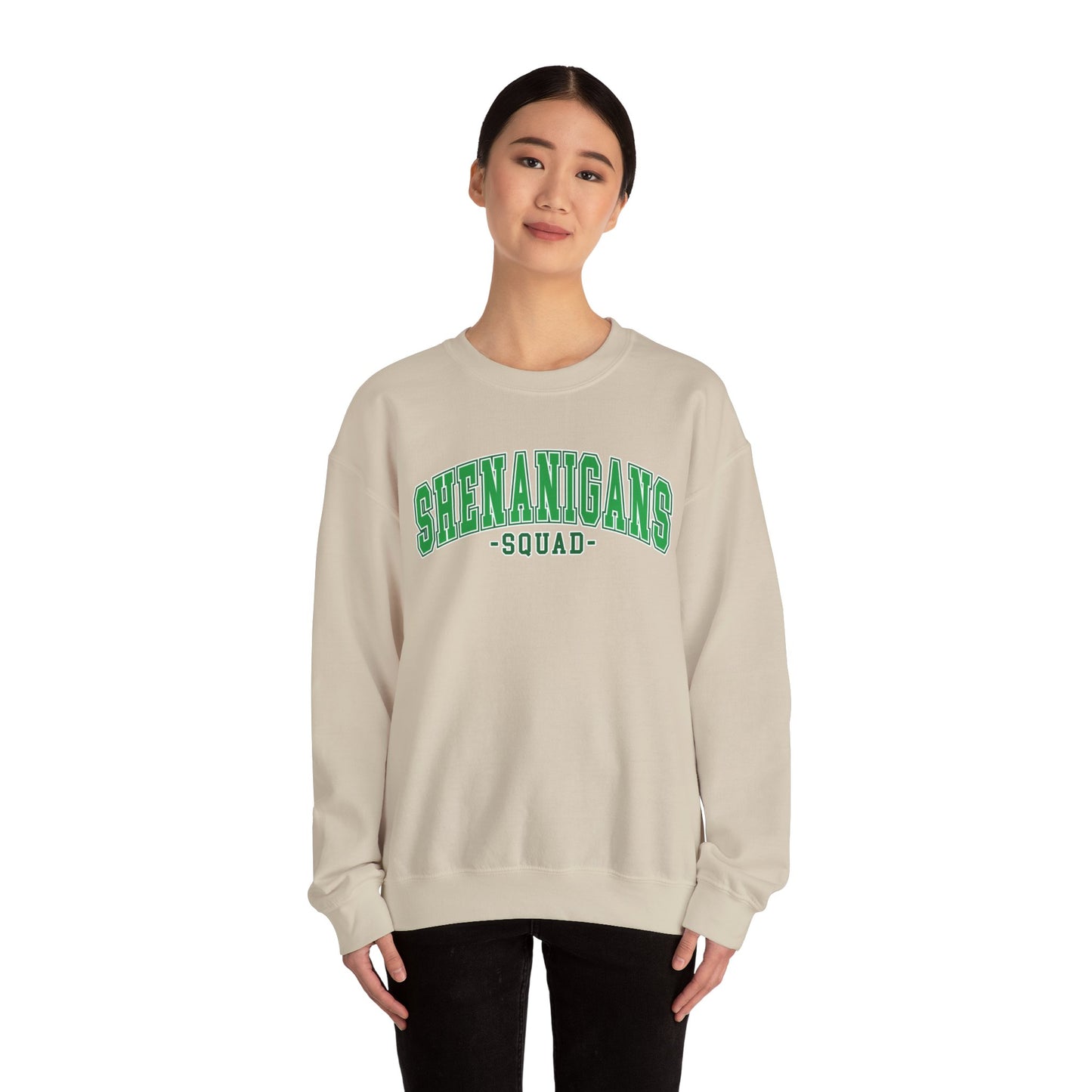 Shenanigans Squad Crewneck Sweatshirt - Fun Unisex Heavy Blend Style