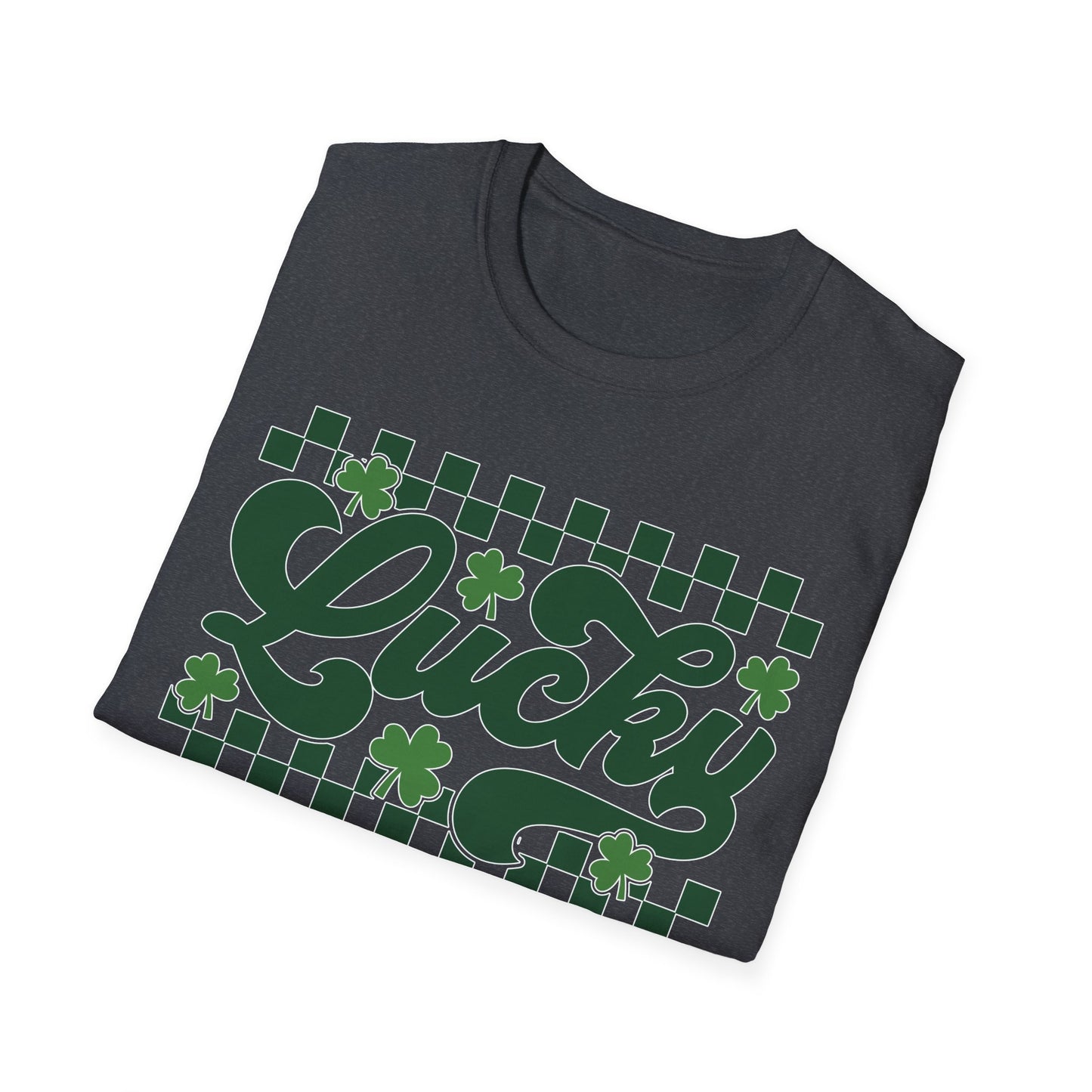 Lucky Unisex Softstyle T-Shirt - St. Patrick's Day Festive Tee