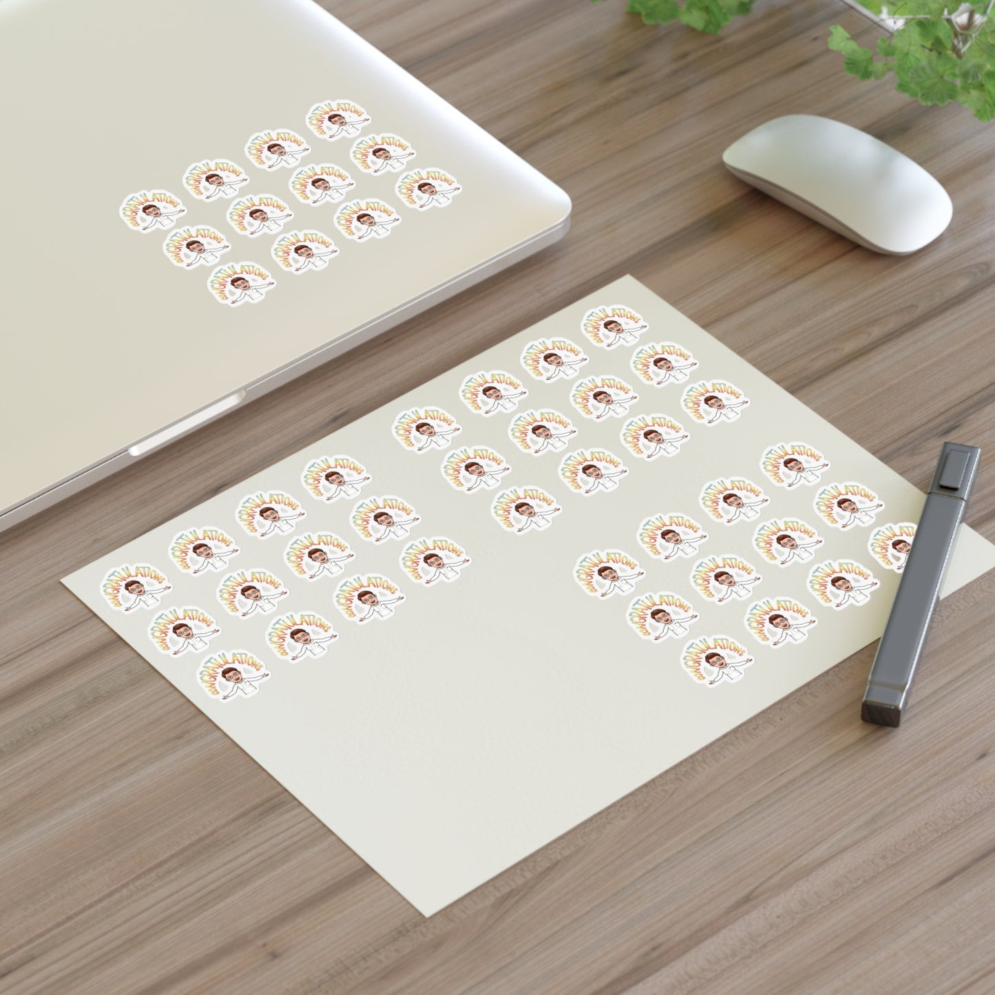 Inspirational Character Sticker Sheets - Perfect for Journaling and Decorating