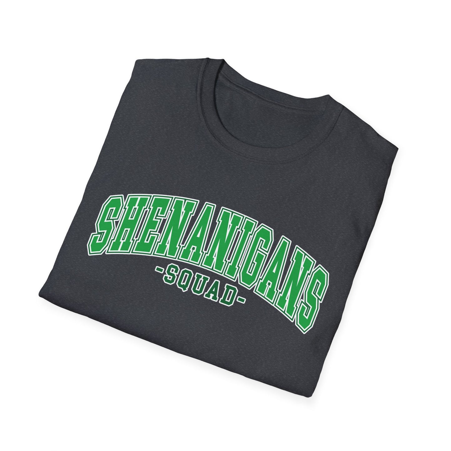 Shenanigans Squad Unisex Softstyle T-Shirt - Fun Group Tee for Friends