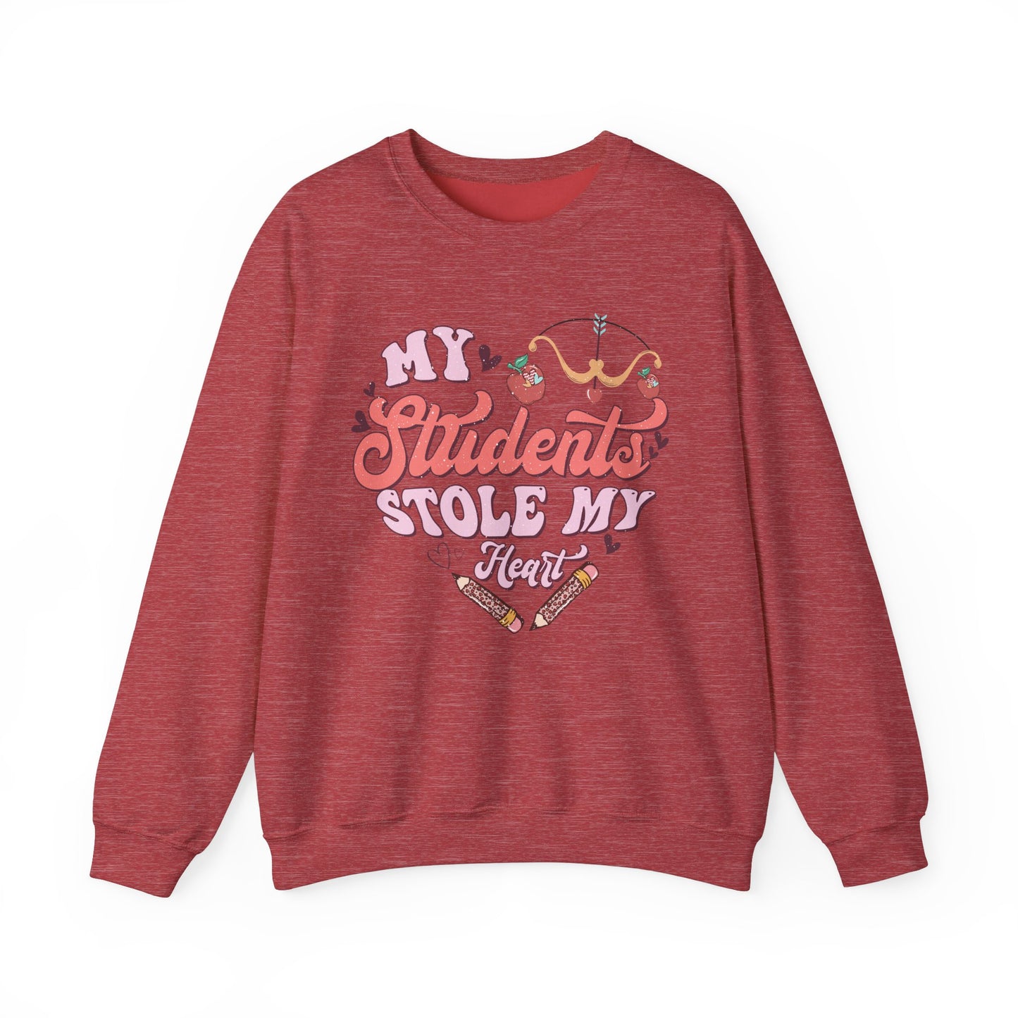 My Students Stole My Heart - Unisex Heavy Blend™ Crewneck Sweatshirt