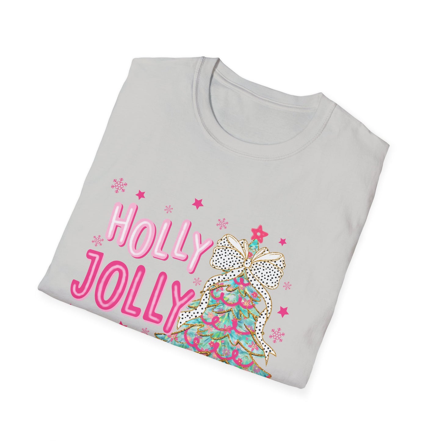 Holly Jolly - Unisex Softstyle T-Shirt