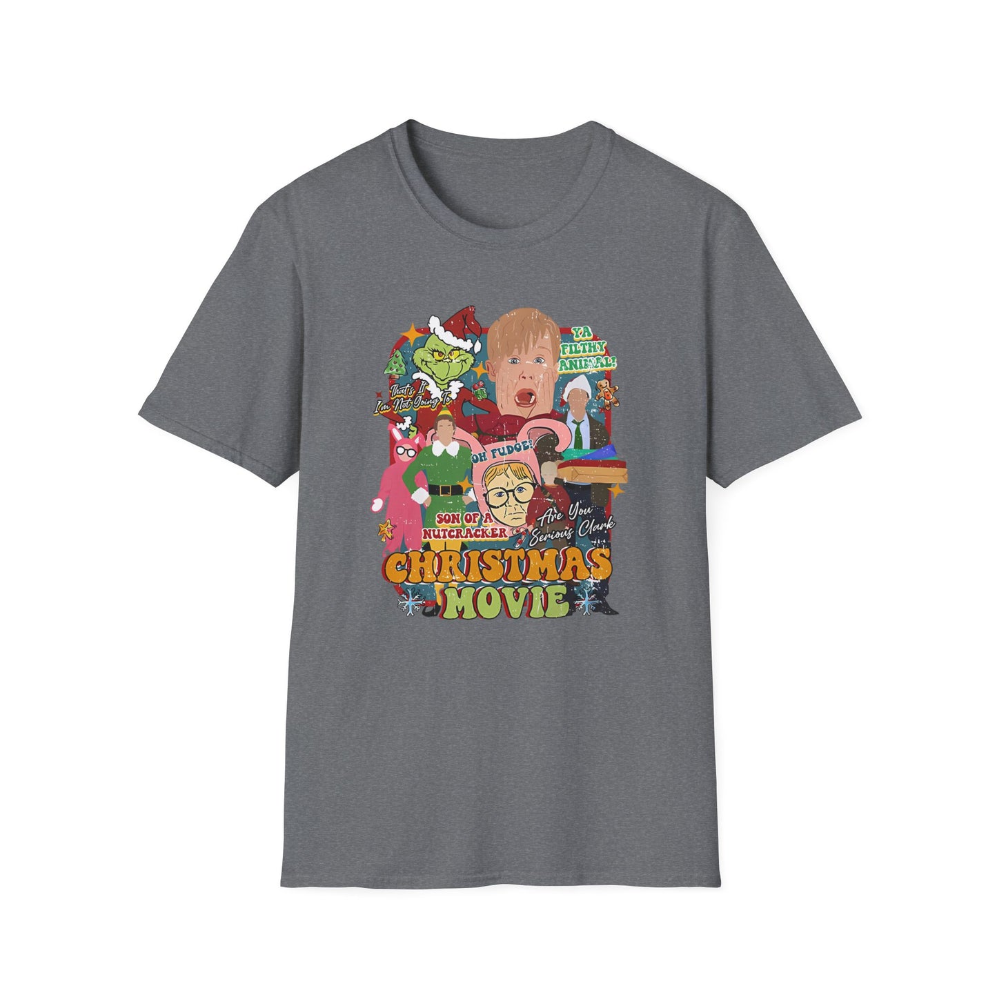 Christmas Movie - Unisex Softstyle T-Shirt