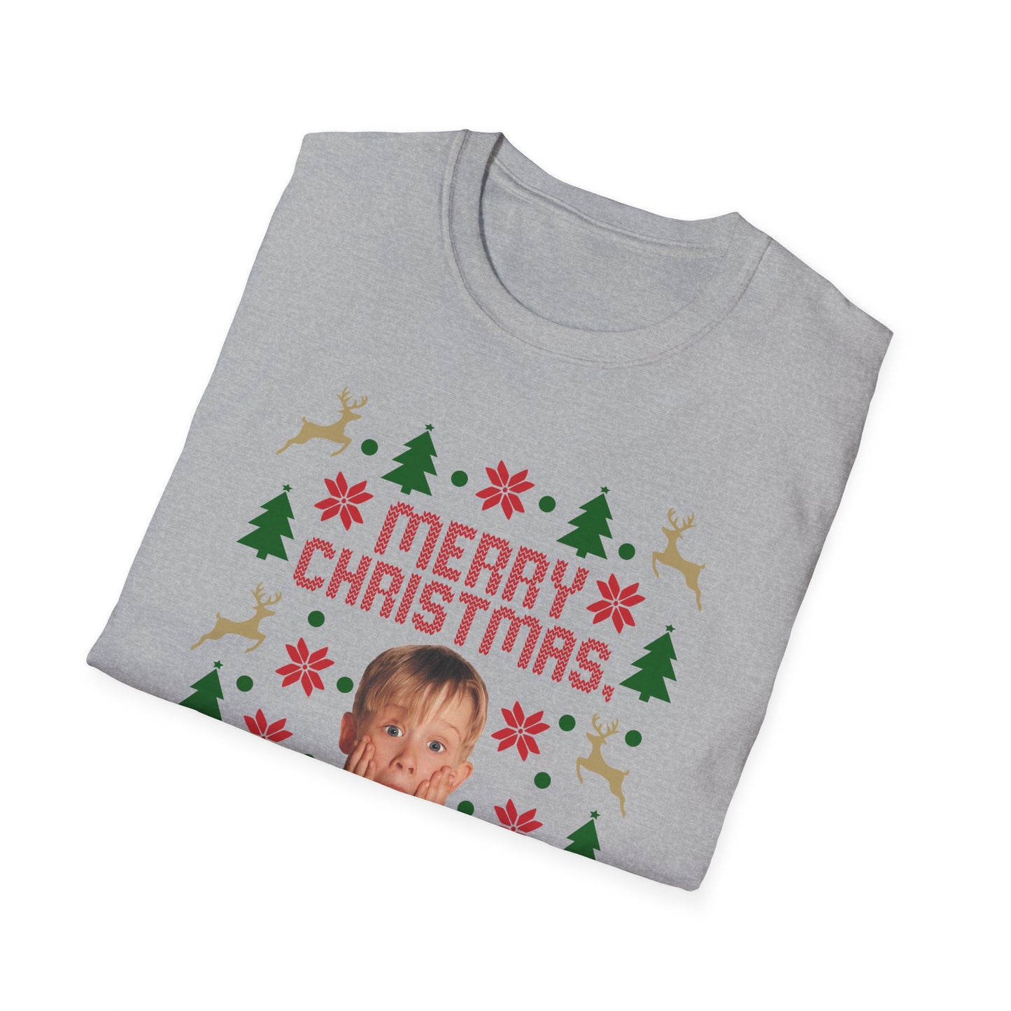 Merry Christmas Ya Filthy Animal - Unisex Softstyle T-Shirt