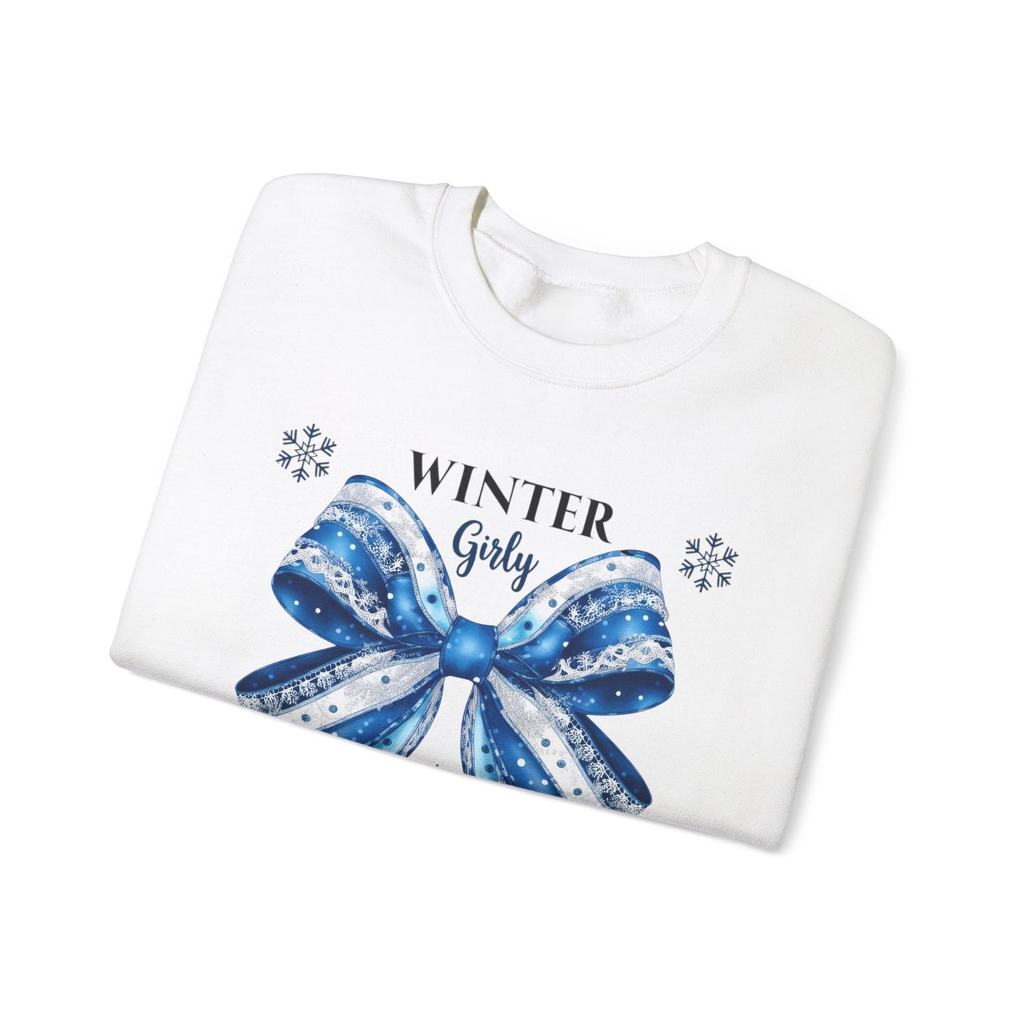 Winter Girly - Unisex Heavy Blend™ Crewneck Sweatshirt