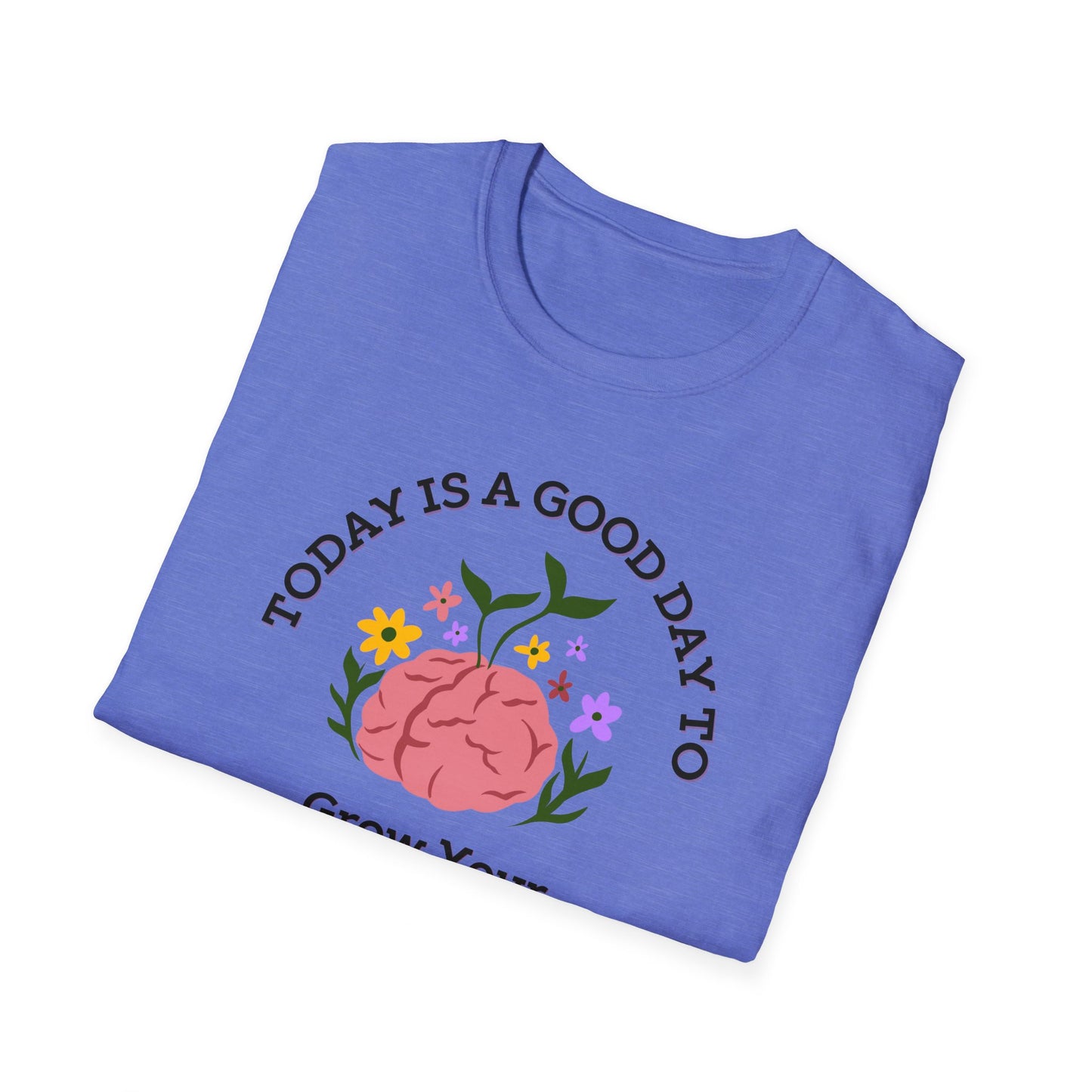 Grow Your Brain - Unisex Softstyle T-Shirt