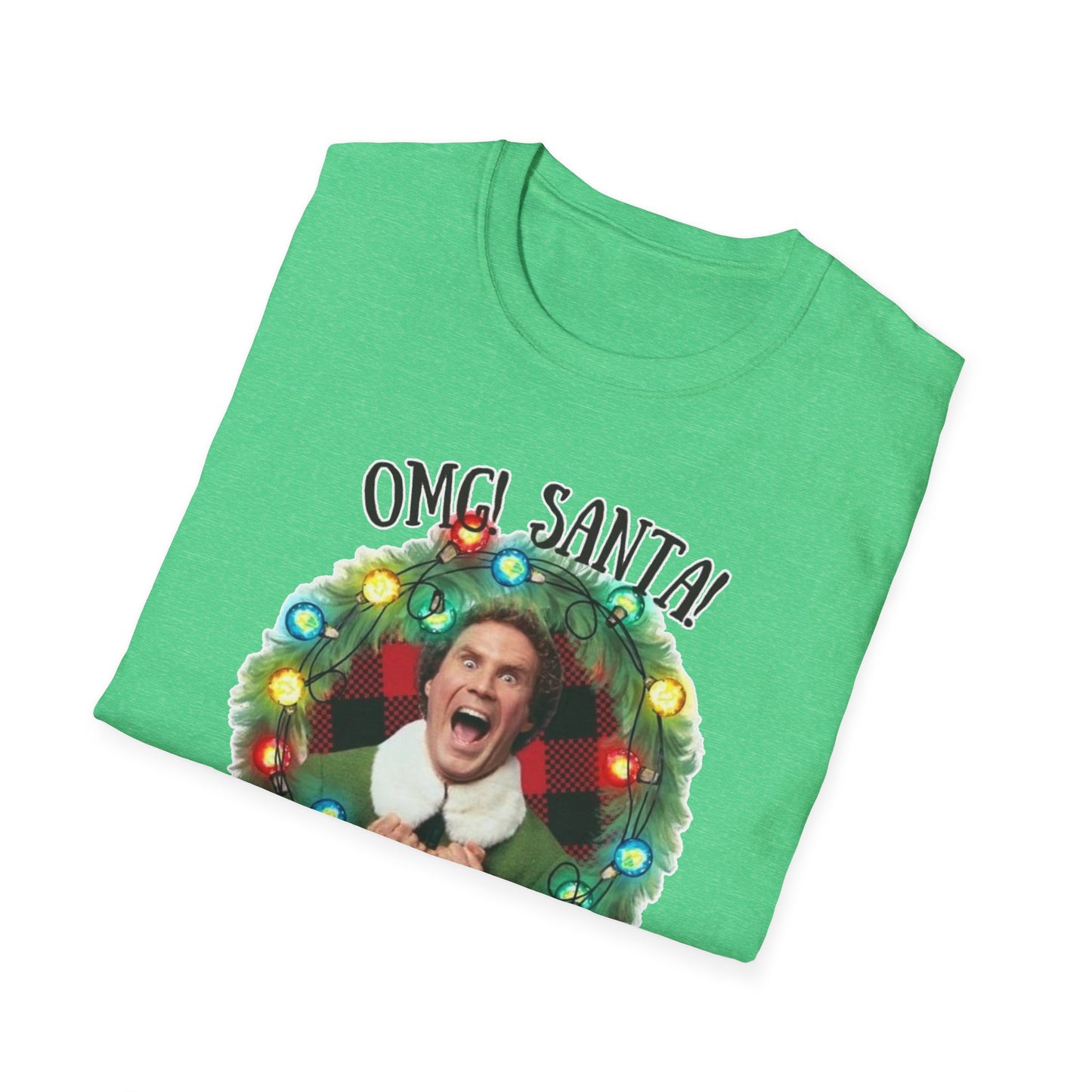 OMG Santa!! - Unisex Softstyle T-Shirt