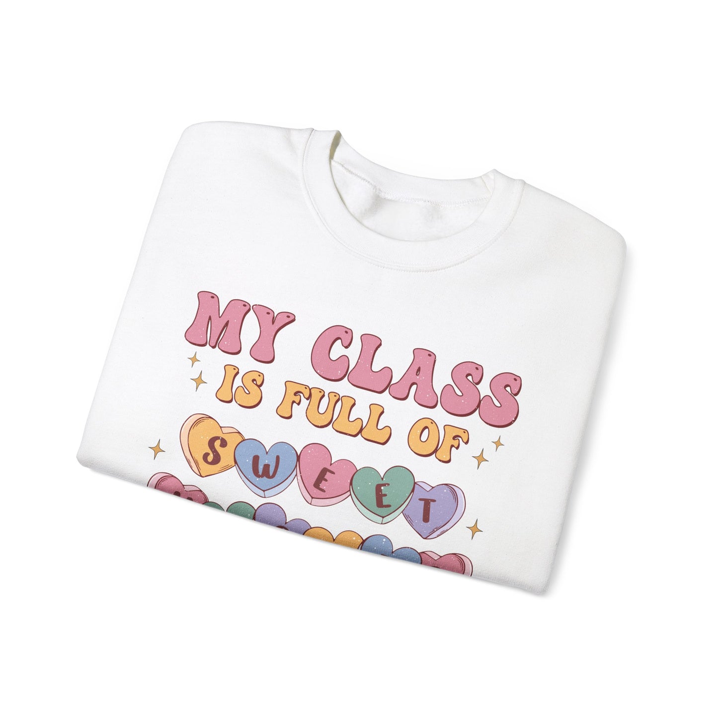 My Class is Full of Sweethearts - Unisex Heavy Blend™ Crewneck Sweatshirt
