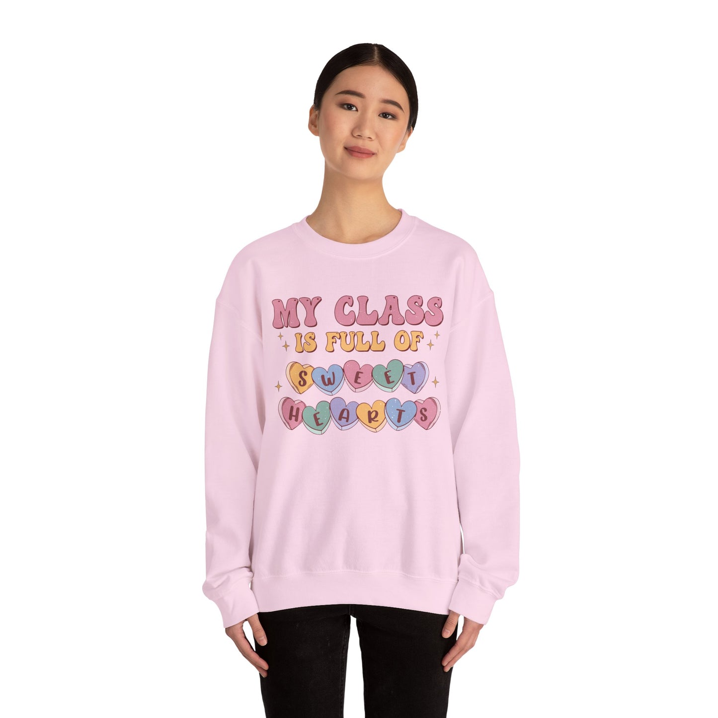My Class is Full of Sweethearts - Unisex Heavy Blend™ Crewneck Sweatshirt