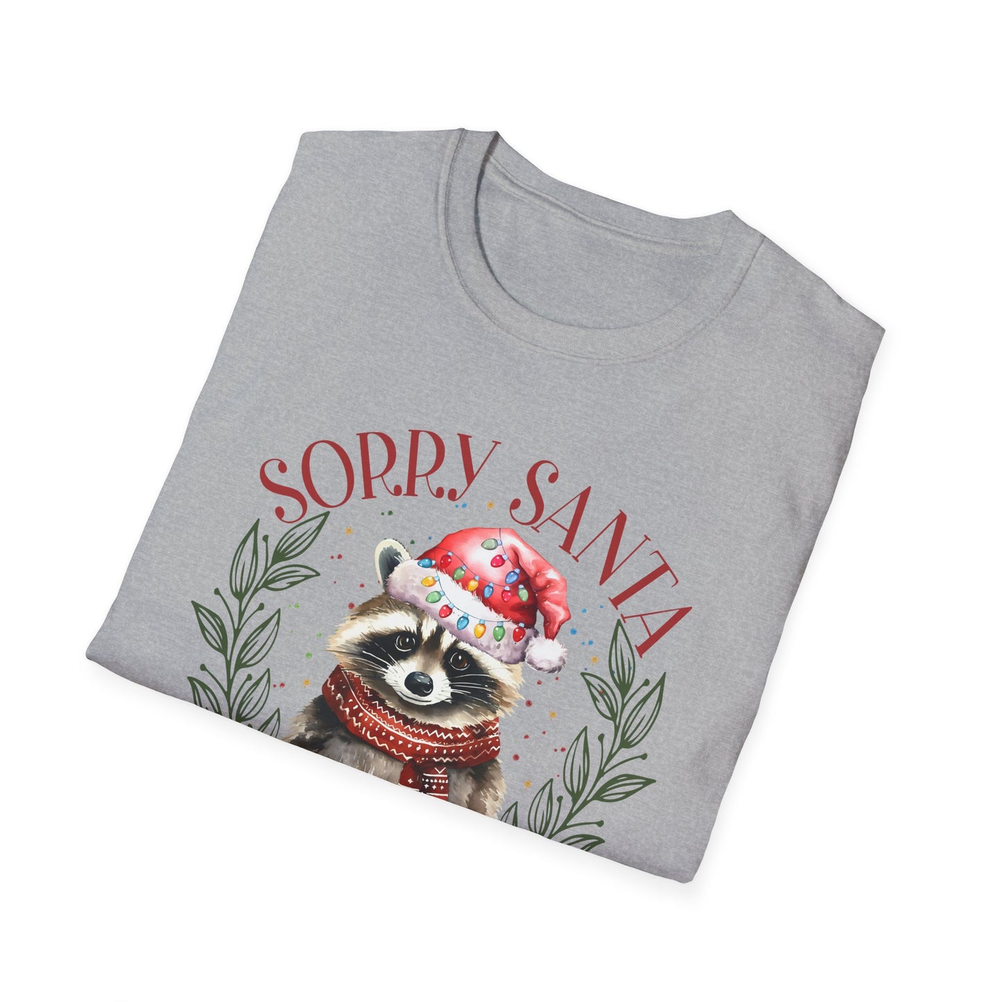 Sorry Santa I've Been Feral - Unisex Softstyle T-Shirt