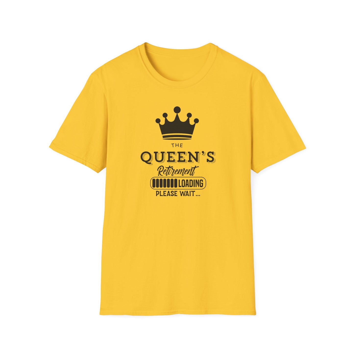 The Queen Retirement - Unisex Softstyle T-Shirt