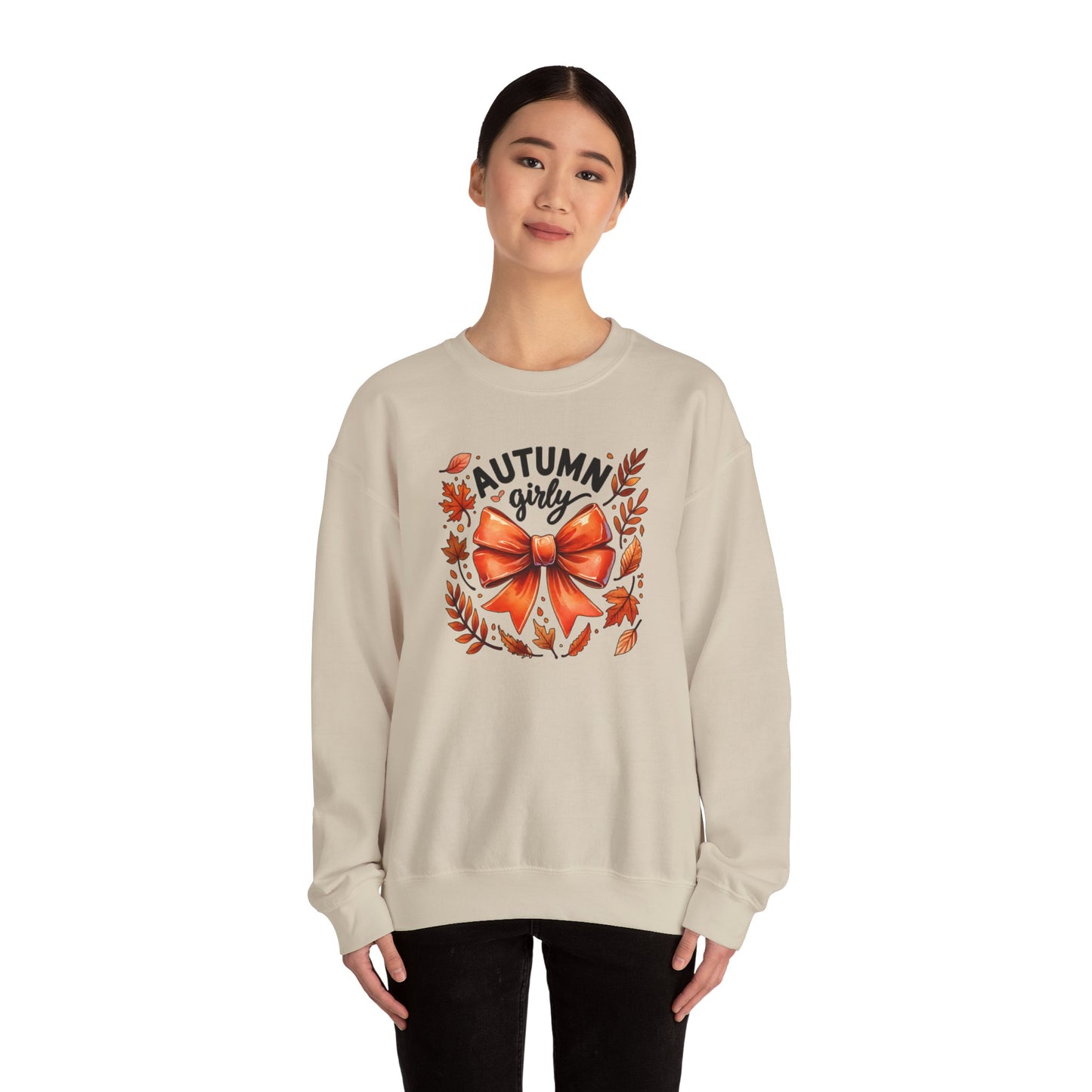 Autumn Girly - Unisex Heavy Blend™ Crewneck Sweatshirt