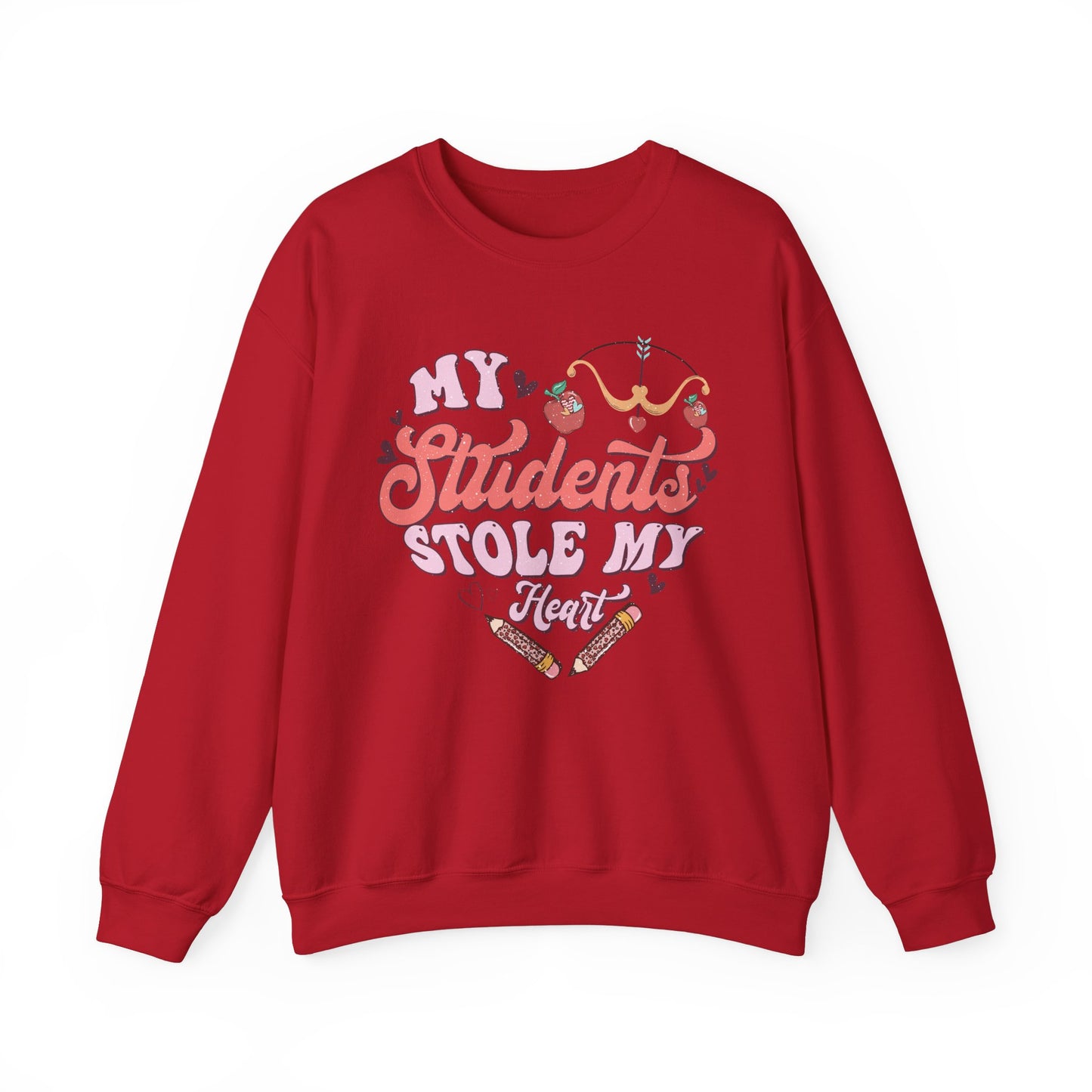 My Students Stole My Heart - Unisex Heavy Blend™ Crewneck Sweatshirt
