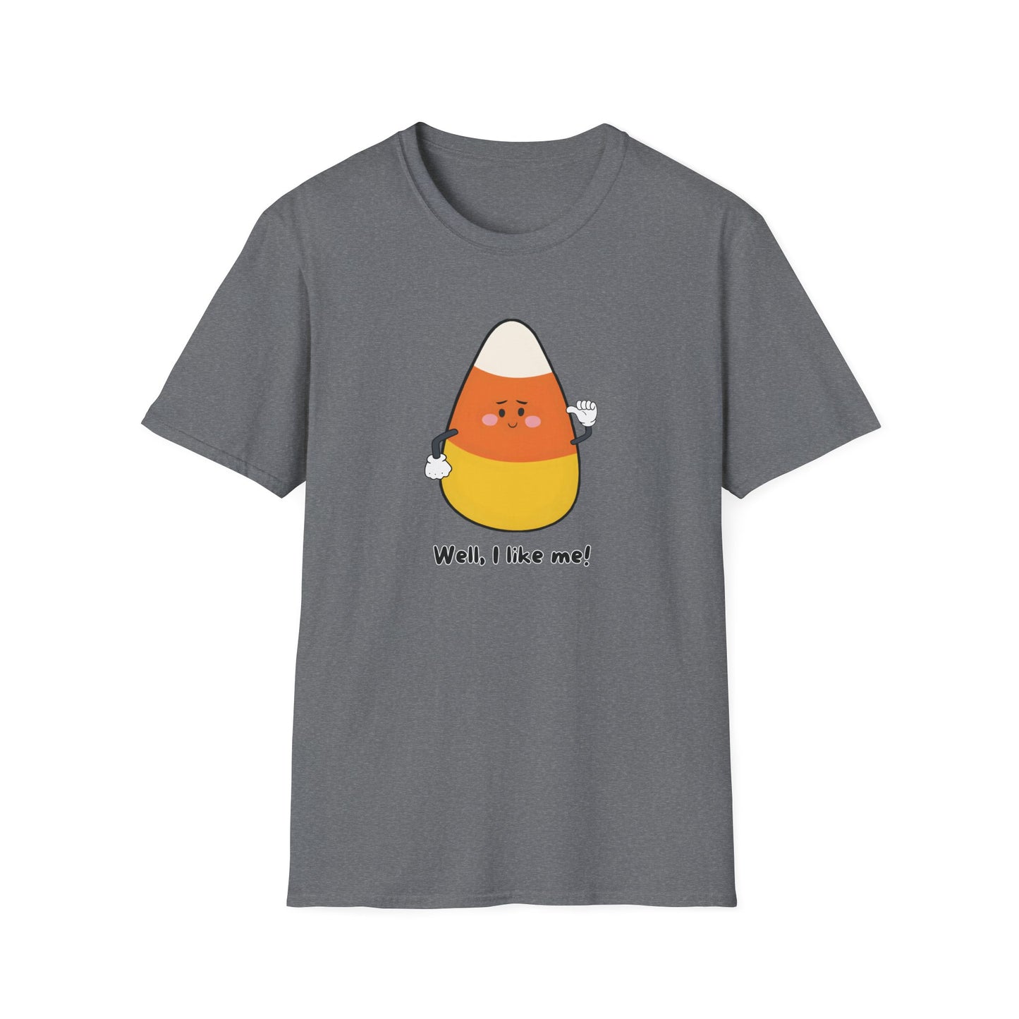 Candy Corn Positive Self Talk - Unisex Softstyle T-Shirt