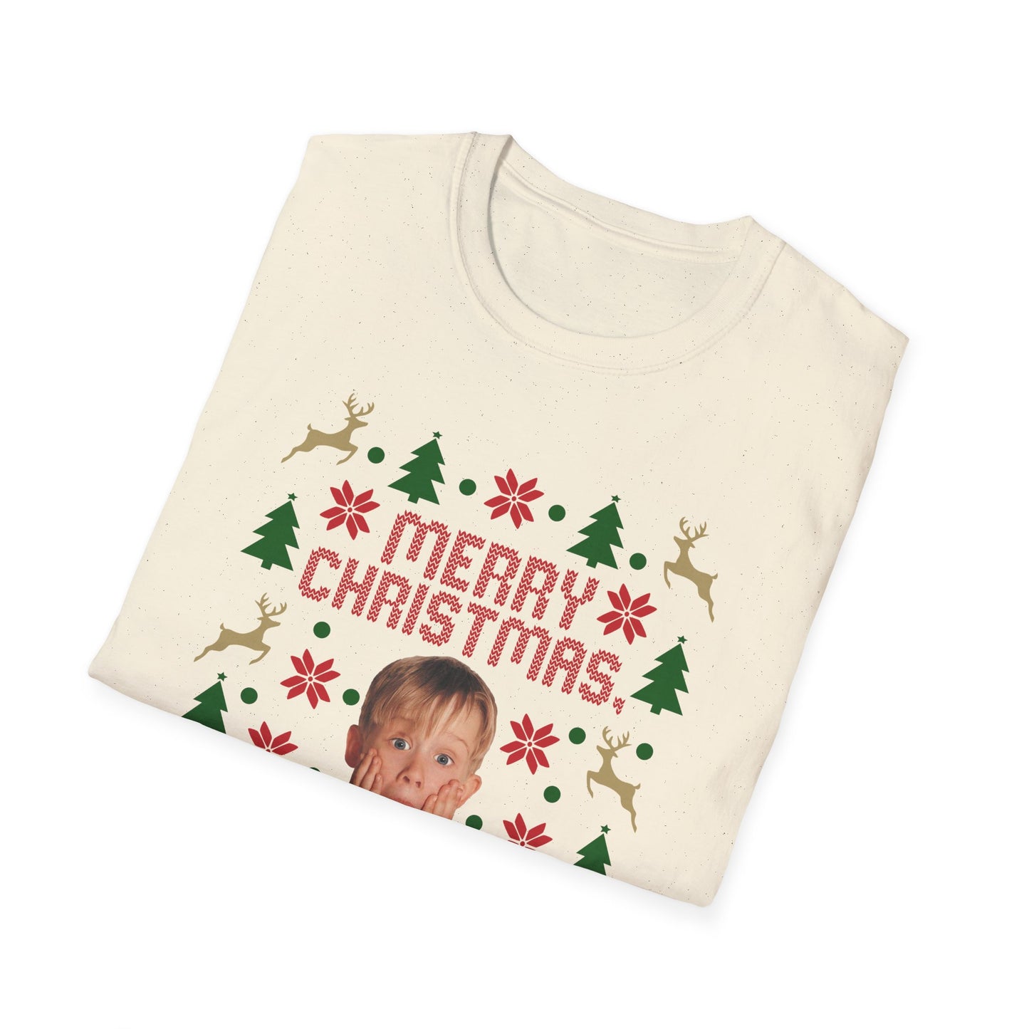 Merry Christmas Ya Filthy Animal - Unisex Softstyle T-Shirt