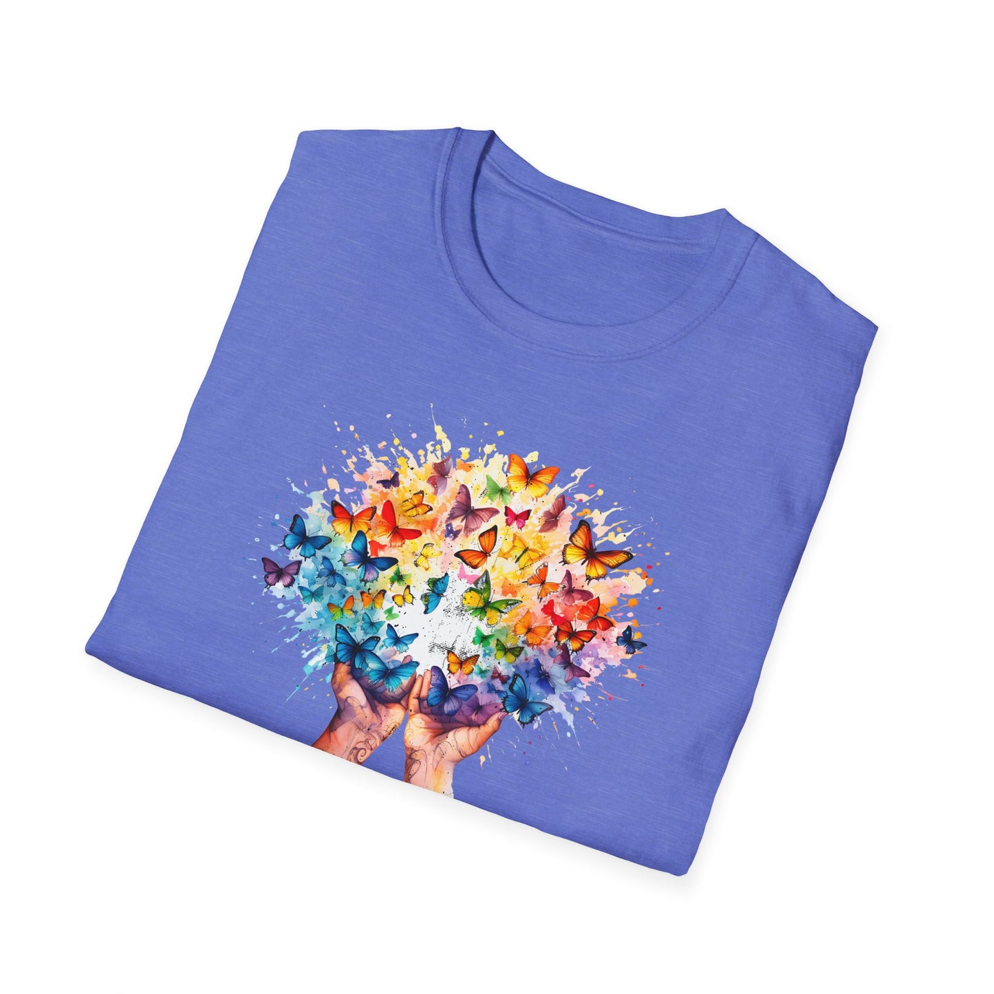 Let Go Butterflies - Unisex Softstyle T-Shirt