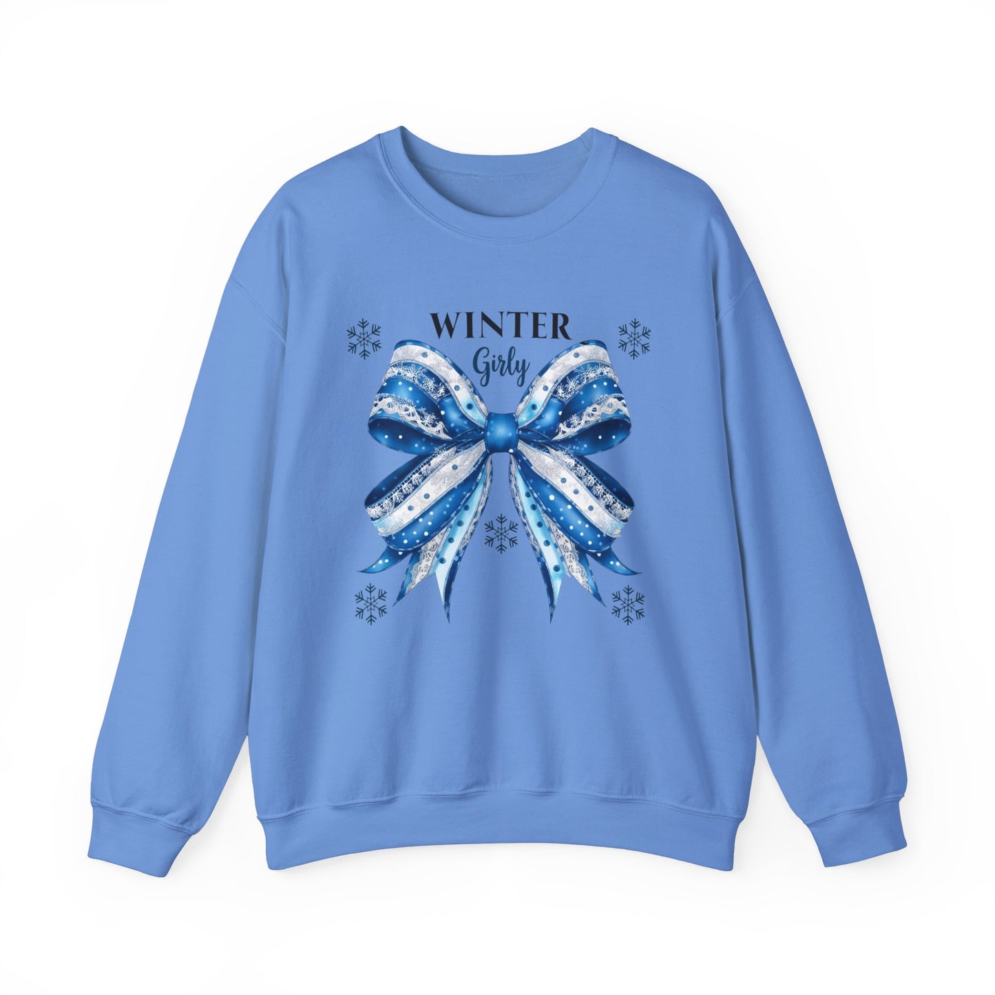 Winter Girly - Unisex Heavy Blend™ Crewneck Sweatshirt