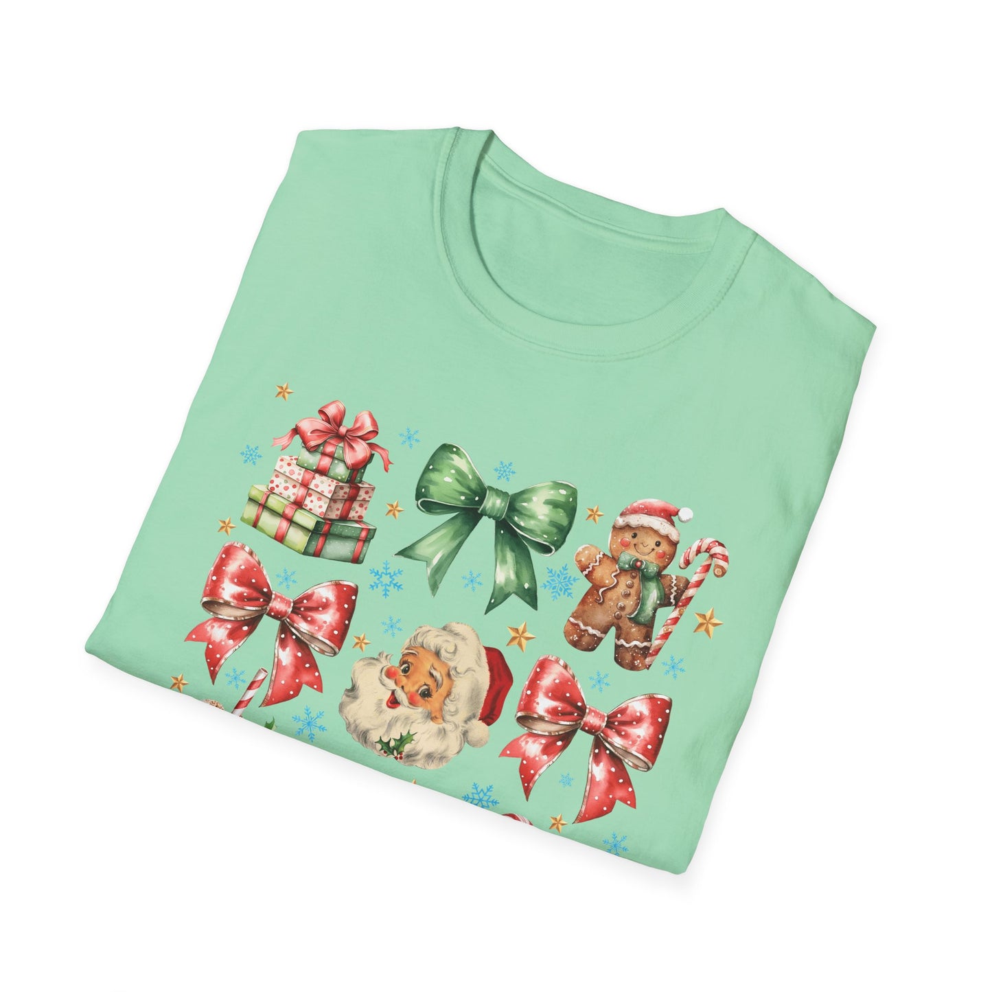 Christmas Coquette - Unisex Softstyle T-Shirt