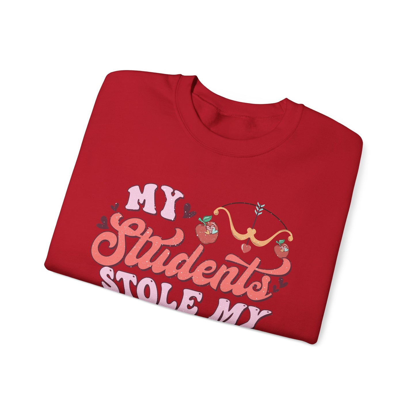 My Students Stole My Heart - Unisex Heavy Blend™ Crewneck Sweatshirt
