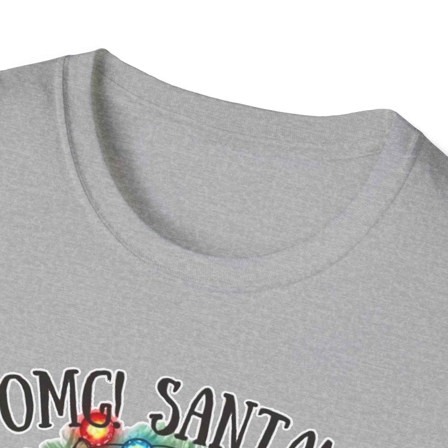 OMG Santa!! - Unisex Softstyle T-Shirt