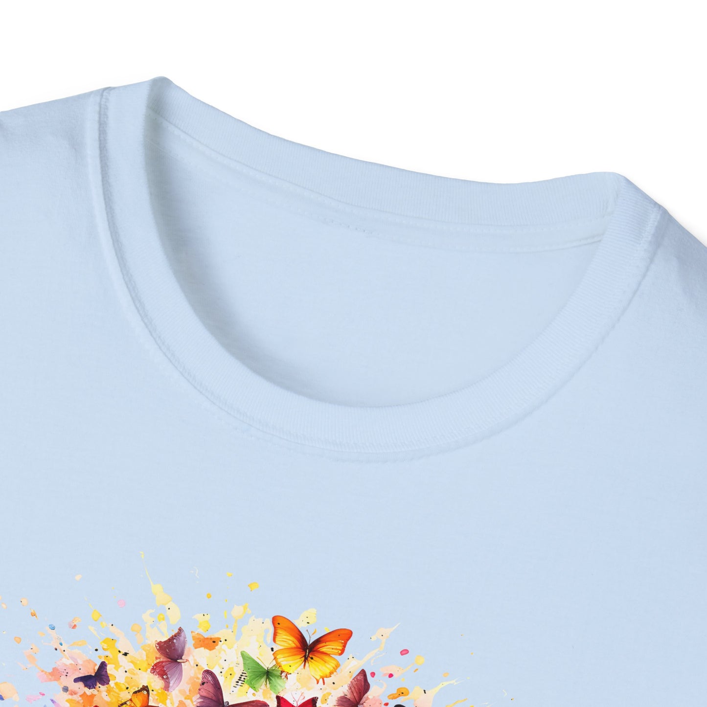 Let Go Butterflies - Unisex Softstyle T-Shirt