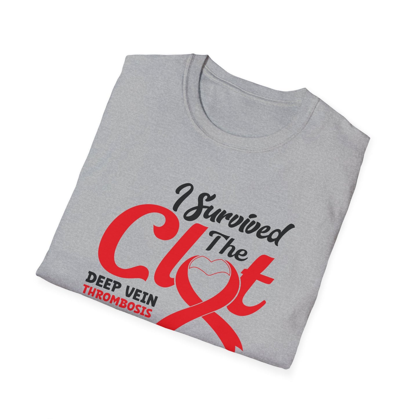 I Survived the Clot - Unisex Softstyle T-Shirt