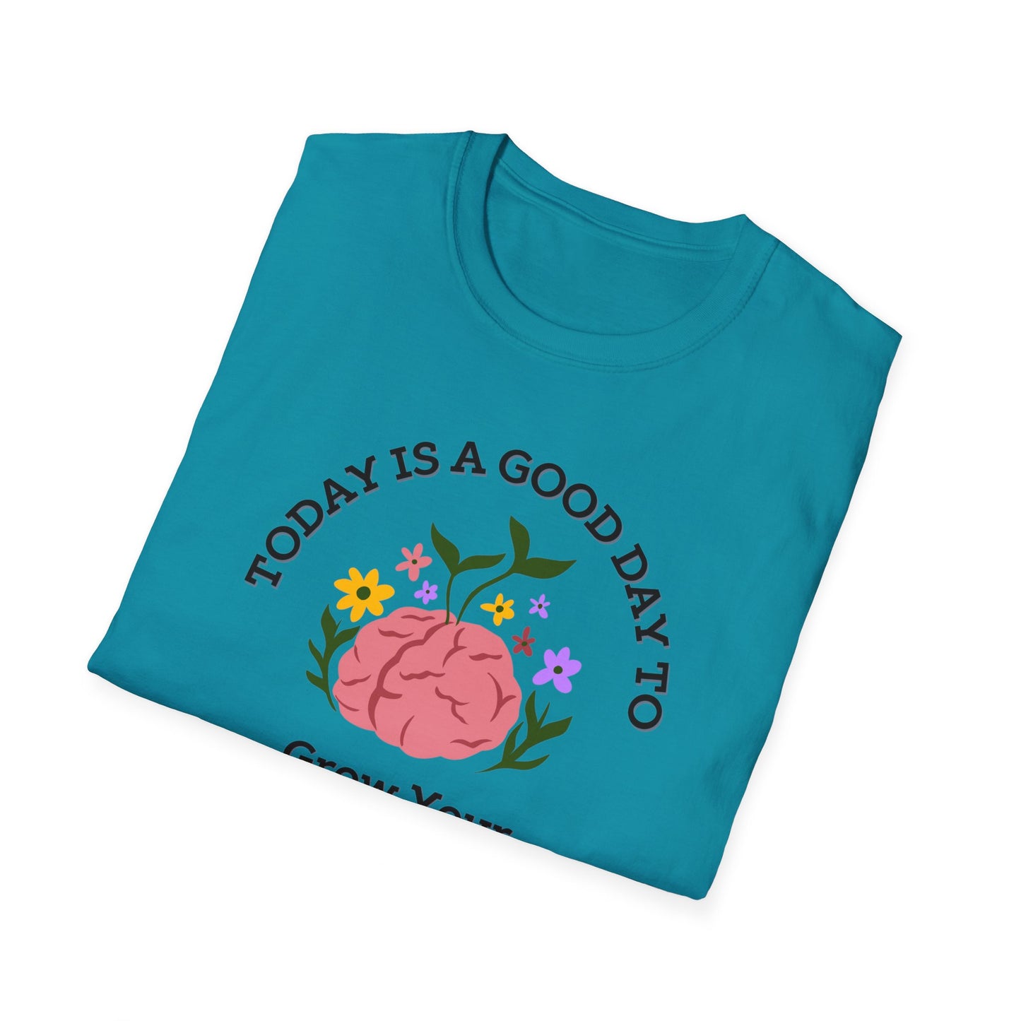 Grow Your Brain - Unisex Softstyle T-Shirt