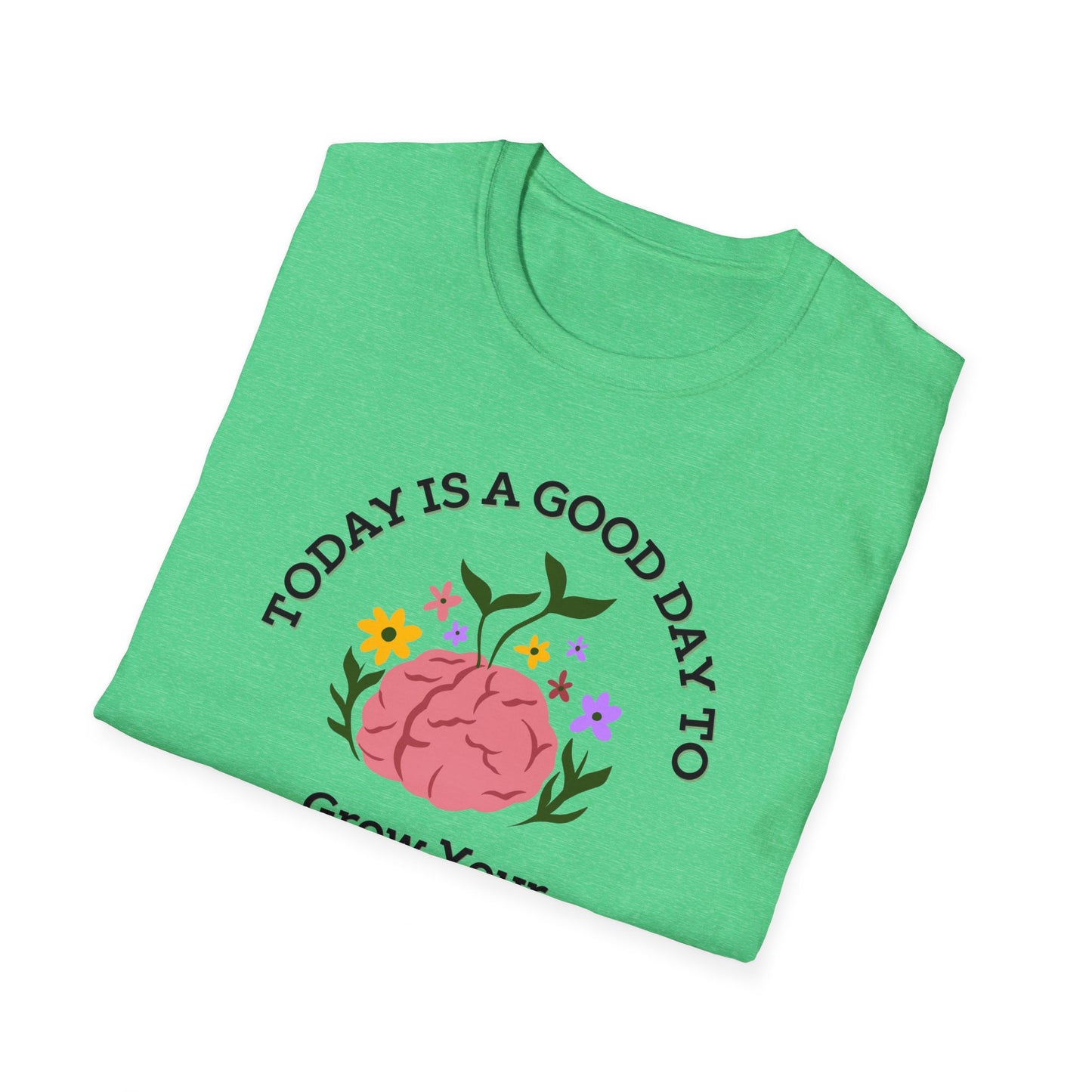 Grow Your Brain - Unisex Softstyle T-Shirt