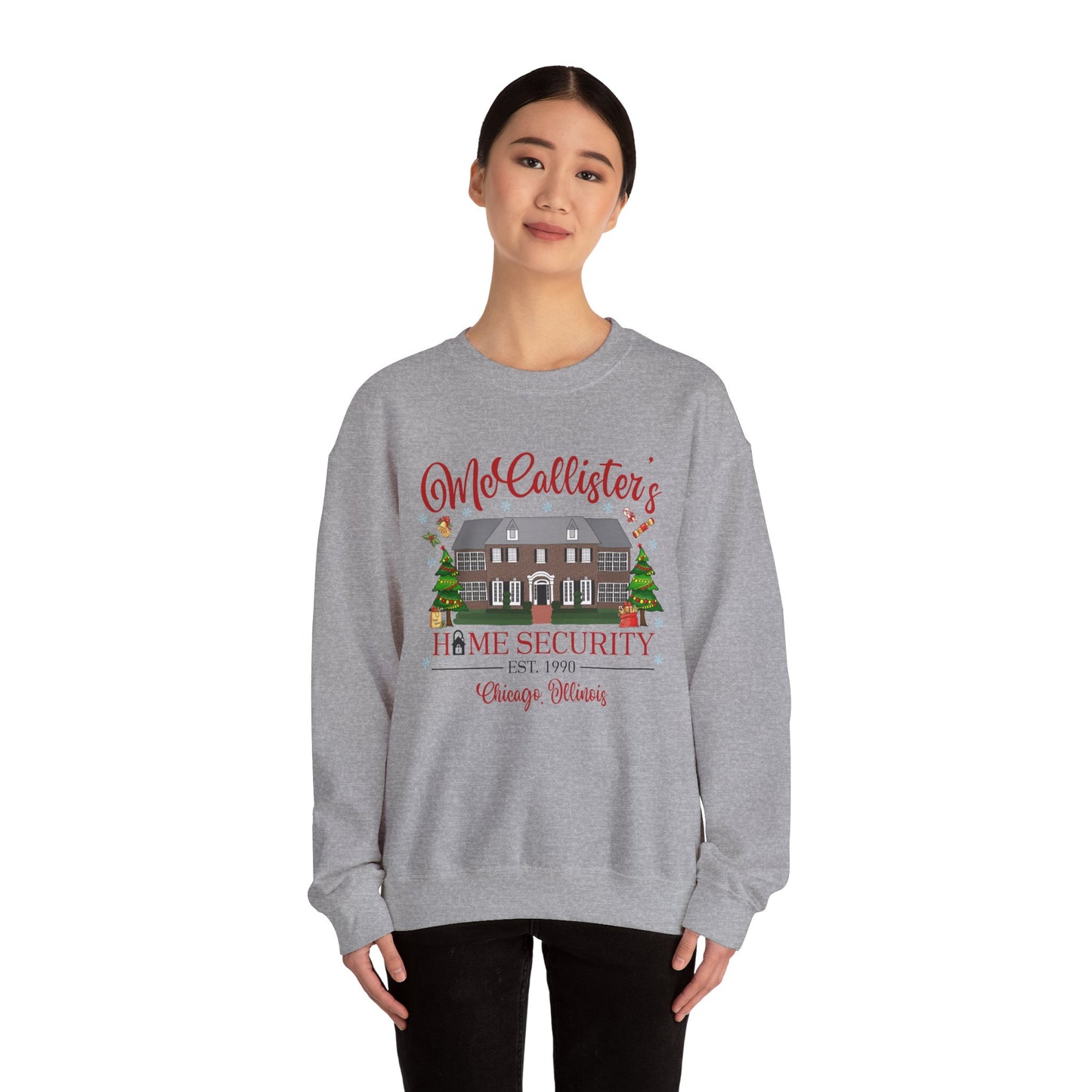 McCallister's Home Security - Unisex Heavy Blend™ Crewneck Sweatshirt