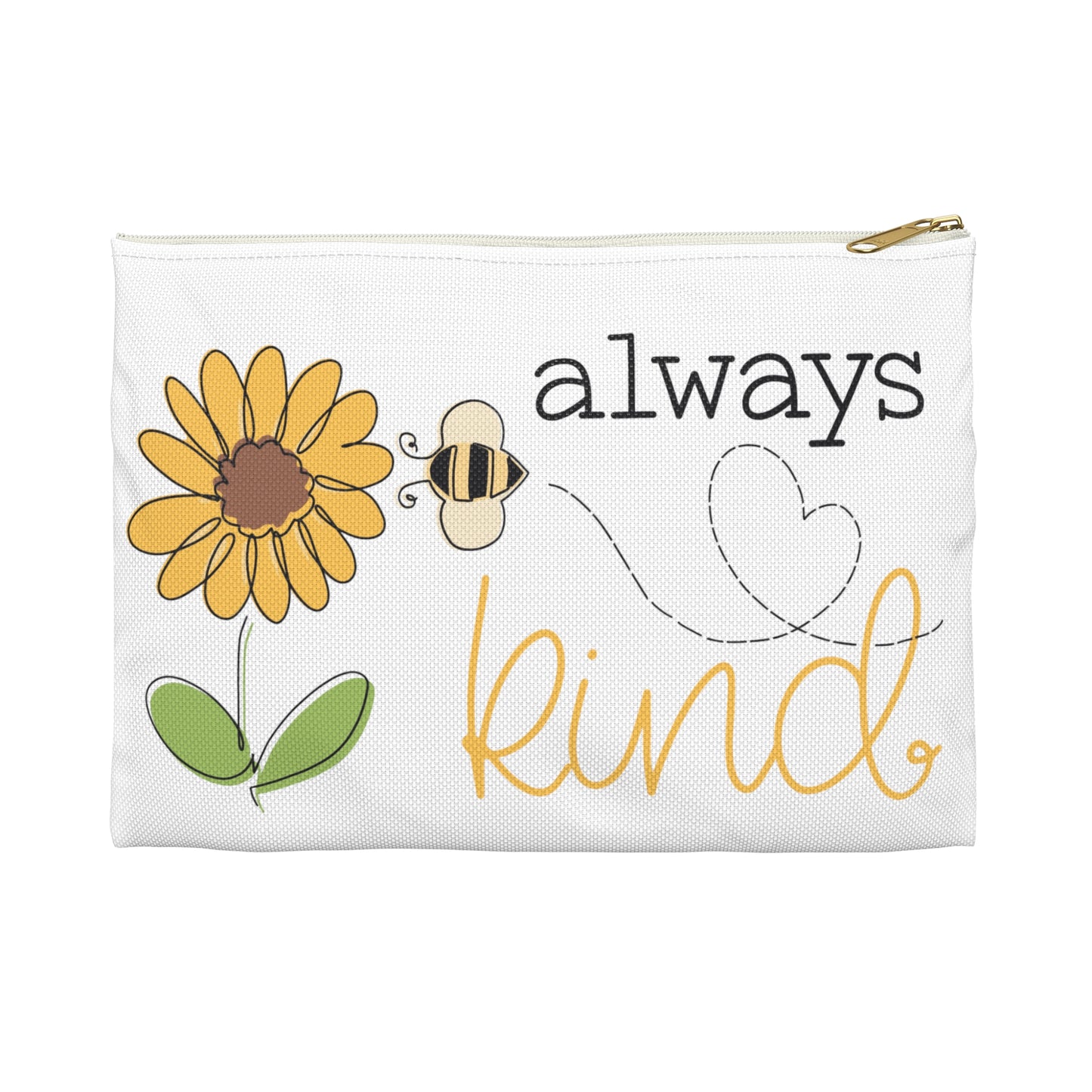 Bee Kind - Accessory Pouch