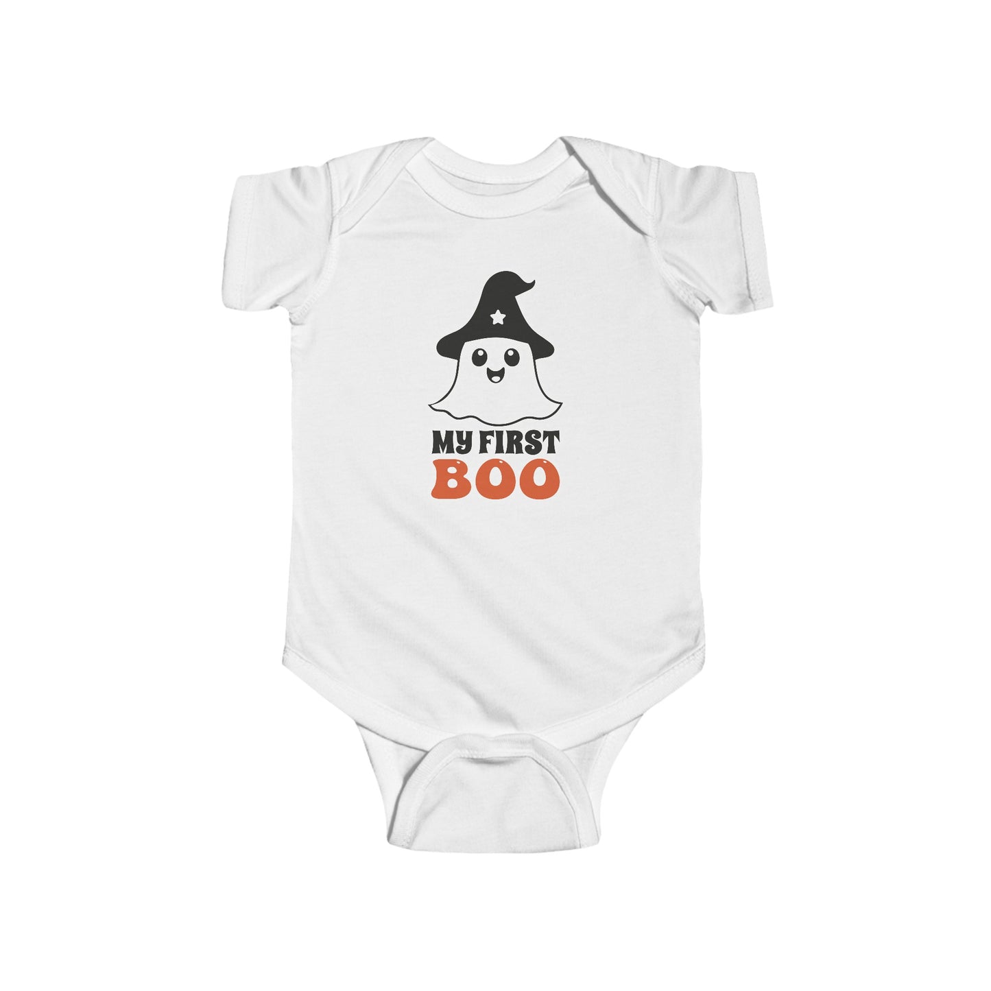 My First Boo - Infant Fine Jersey Bodysuit