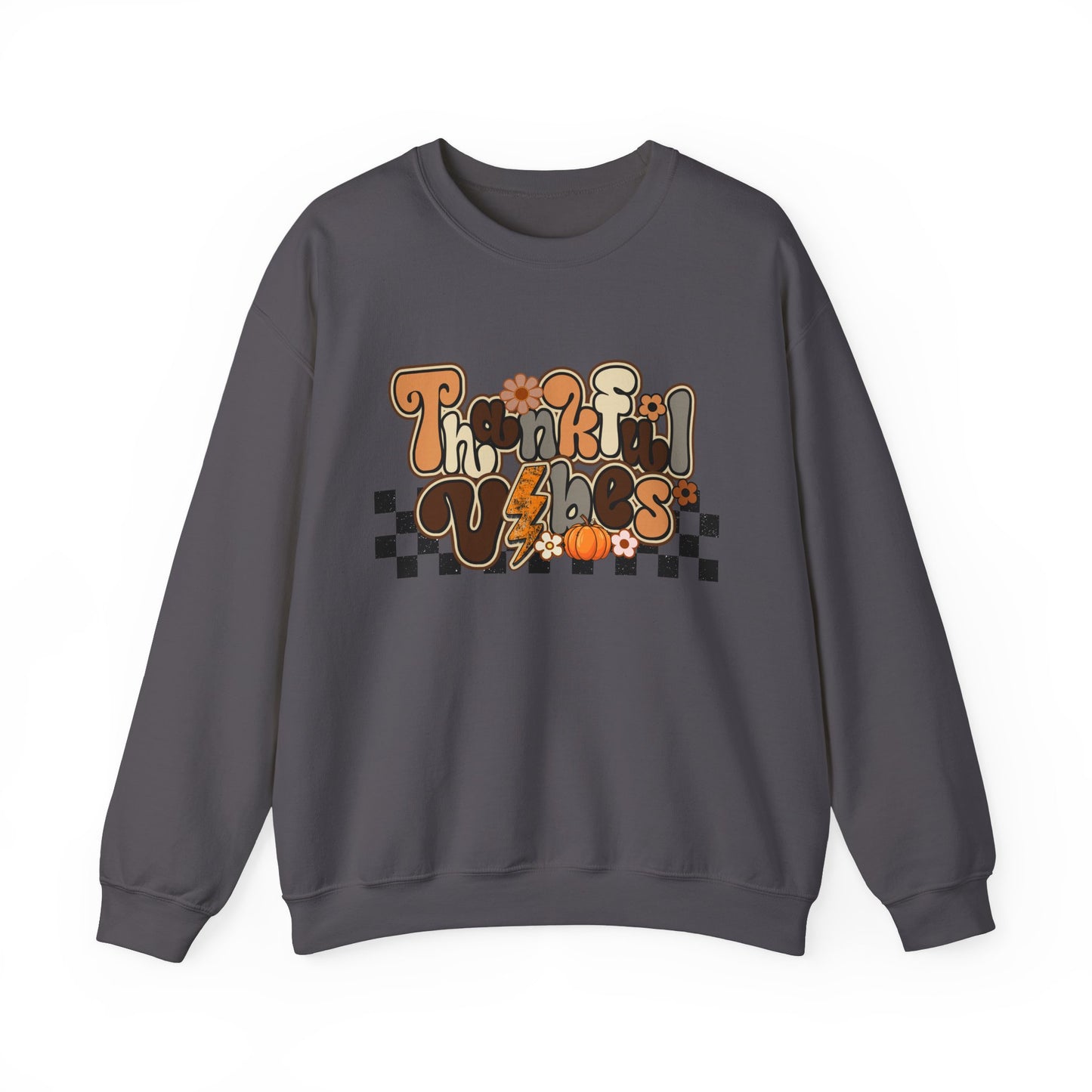 Thankful Vibes - Unisex Heavy Blend™ Crewneck Sweatshirt