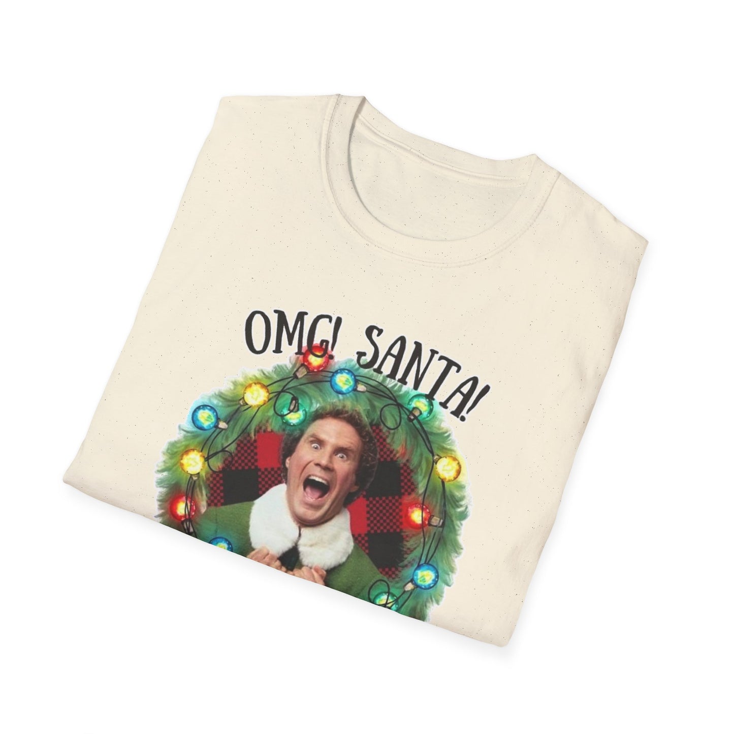 OMG Santa!! - Unisex Softstyle T-Shirt